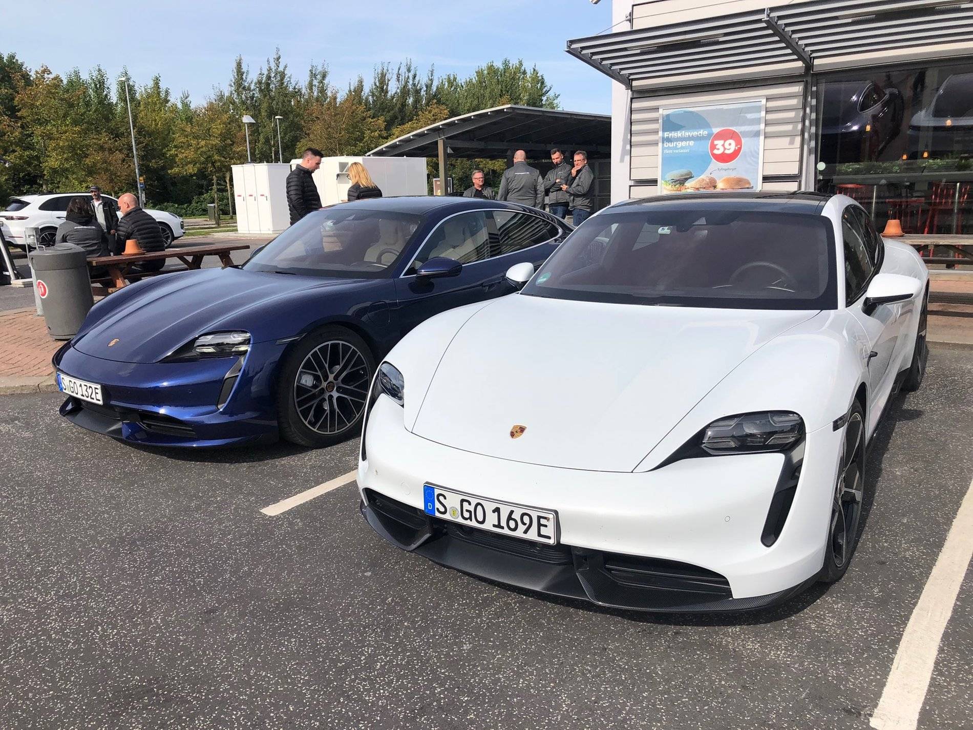 Porsche Taycan Taycans spotted in the wild Taycans