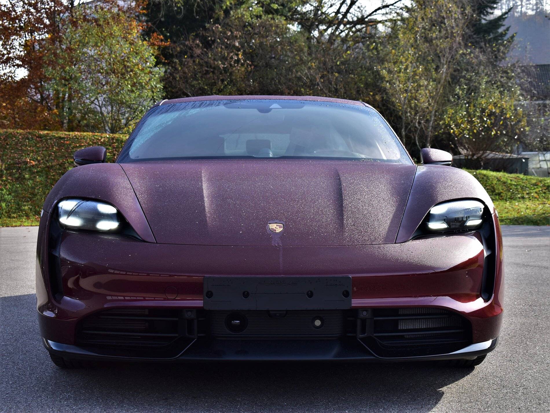 Porsche Taycan My cherry red Taycan Turbo 4.JPG