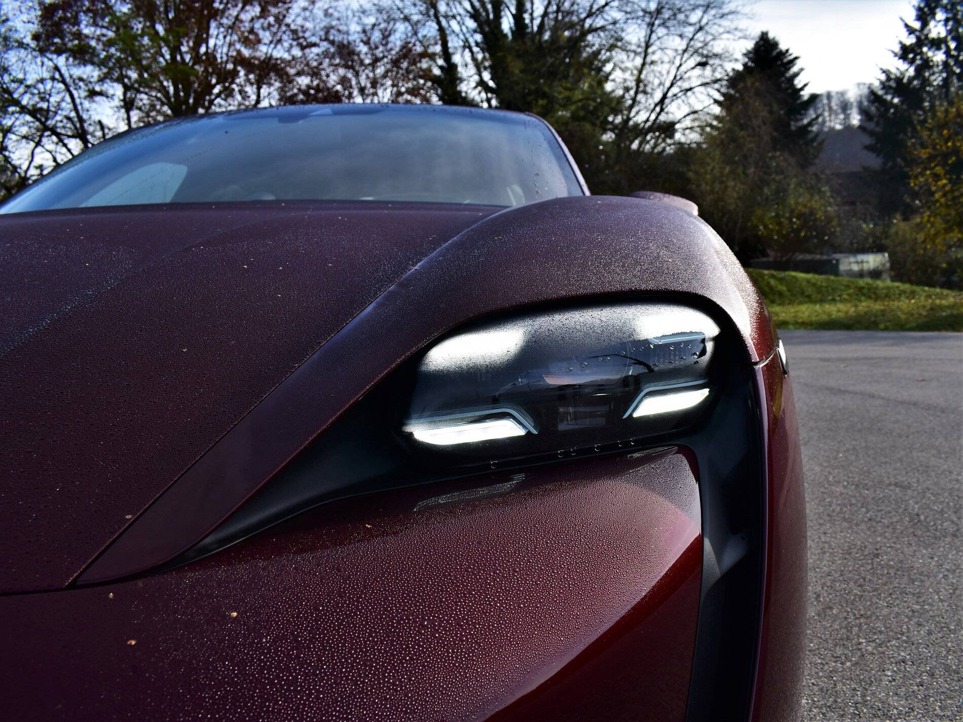 Porsche Taycan My cherry red Taycan Turbo 22.JPG