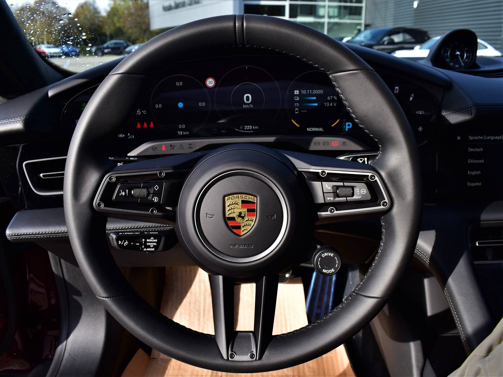 Porsche Taycan My cherry red Taycan Turbo 10.JPG