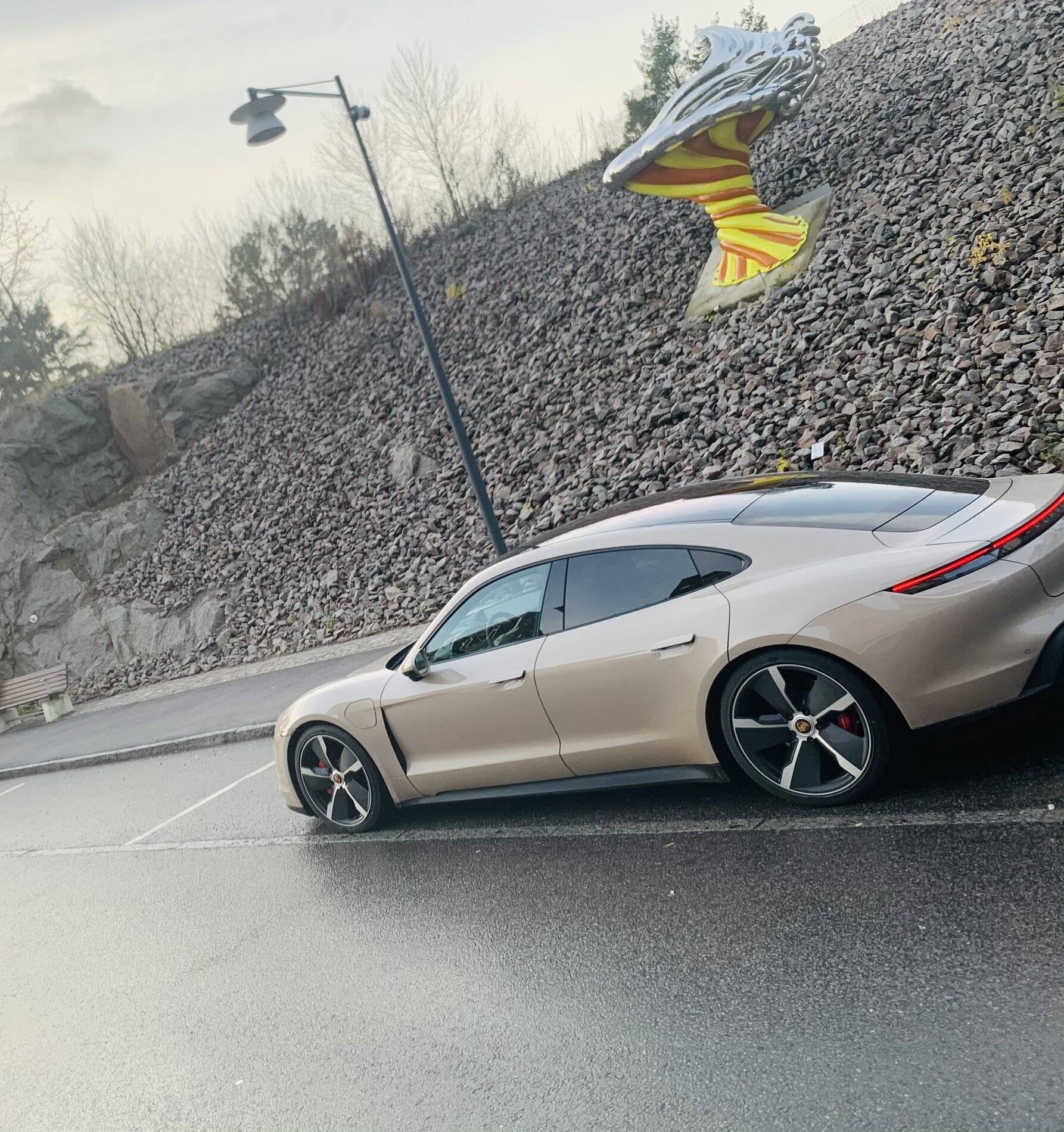 Porsche Taycan Just received my 4S in Coffee Beige / chalk beige interior 41F053DC-653F-4258-9CDC-D283A3CBCC58