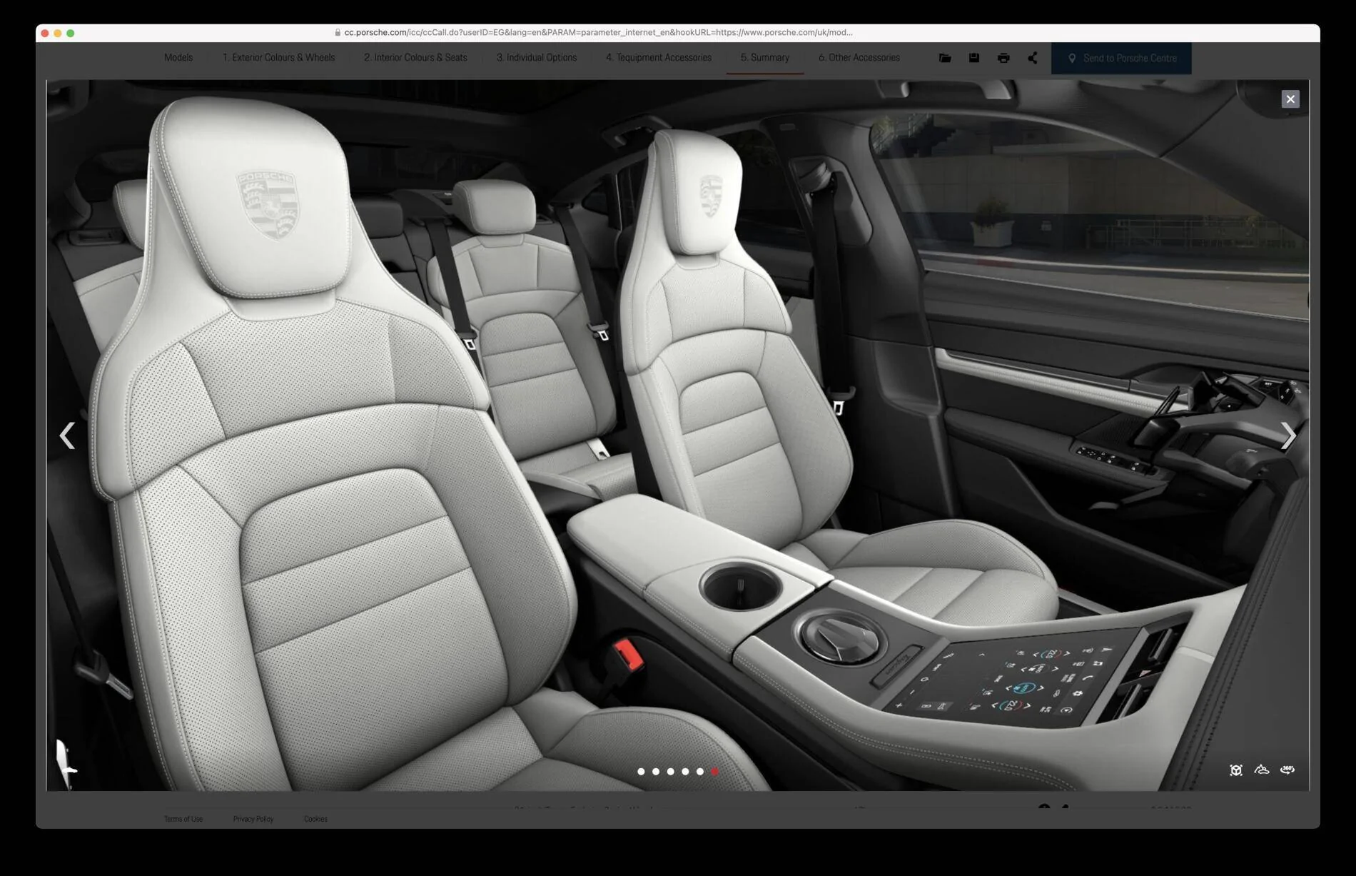 Porsche Taycan Hello, and my 4s spec Screenshot 2020-11-17 at 23.19.09