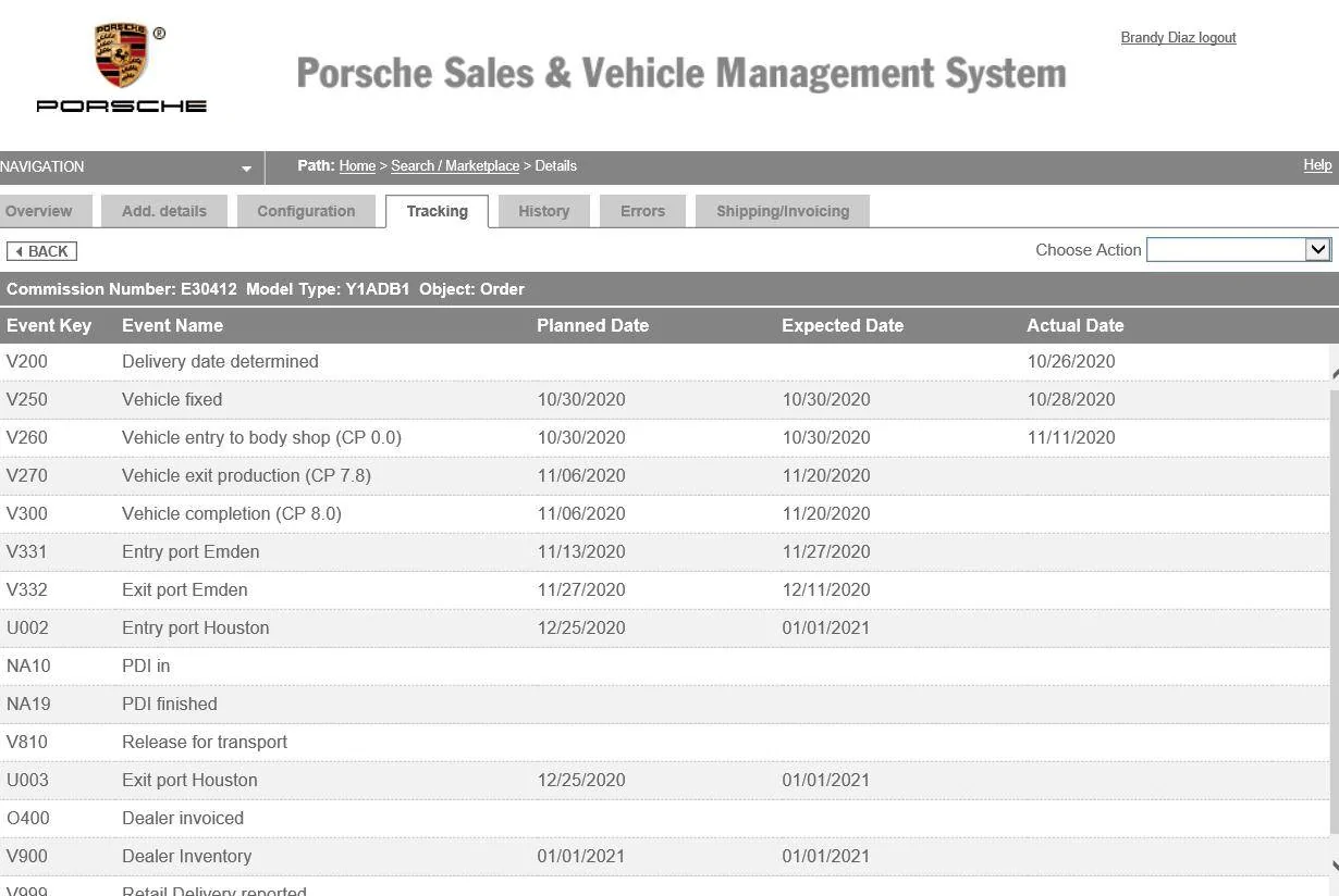 Porsche Taycan from V260 to V300 1605736158432