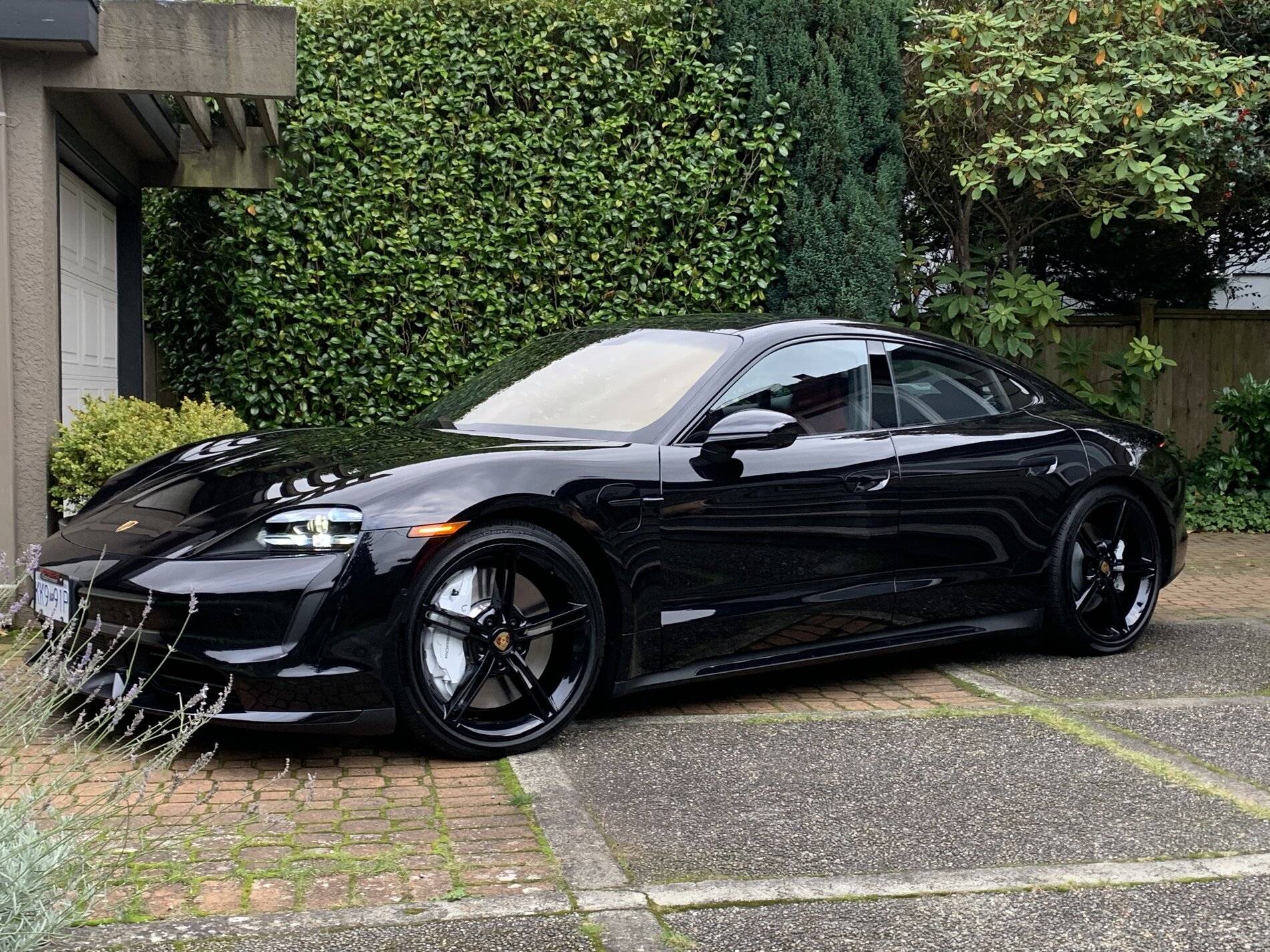 Porsche Taycan BLACK / JET BLACK Taycan Club tempImagedhi1rB