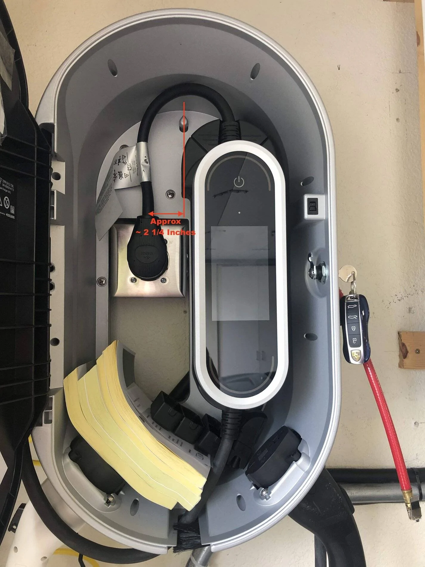 Porsche Taycan Charging Dock Installation Details IMG_2155