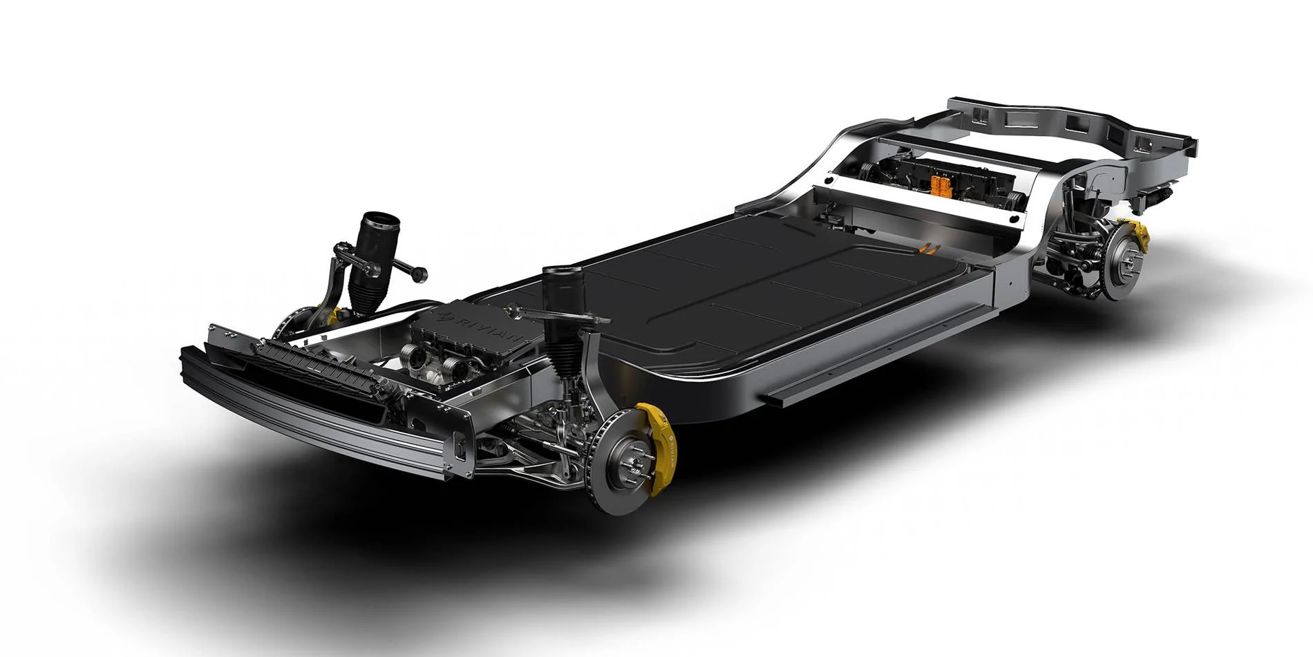 Porsche Taycan Rivian R1T early review rivian-architecture-2000