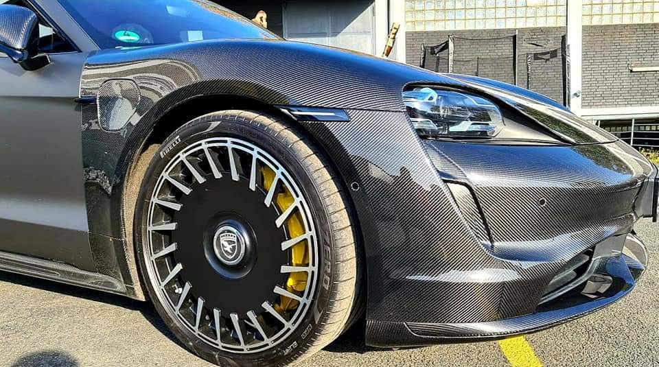 Porsche Taycan Aftermarket Taycan Carbon Fiber Parts 89A2C7B3-E7B7-44CC-AD90-59538EB70931