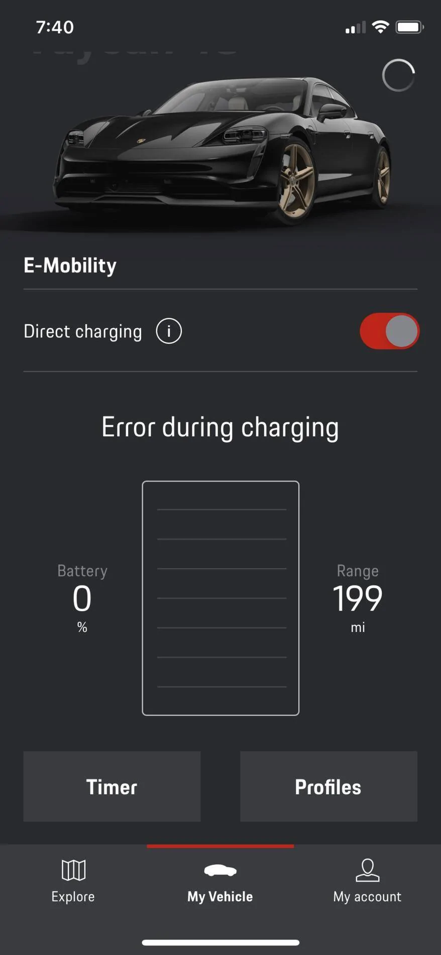Porsche Taycan Error during charging E6B50635-E6D6-4D09-B196-B5B51B874FED