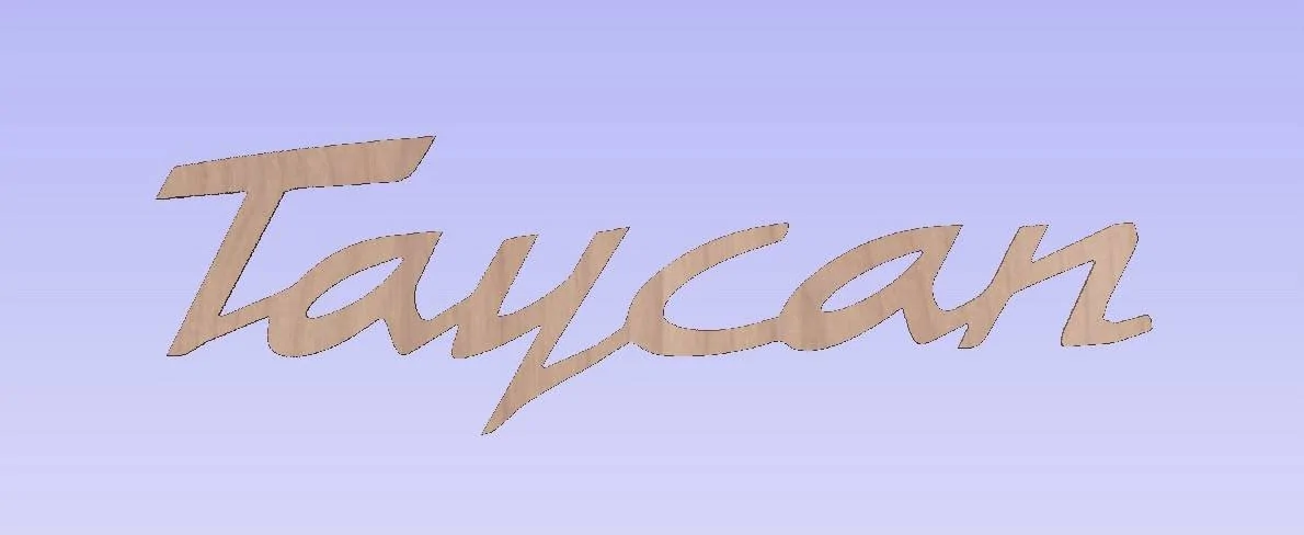 Porsche Taycan Taycan Font 1606959308134