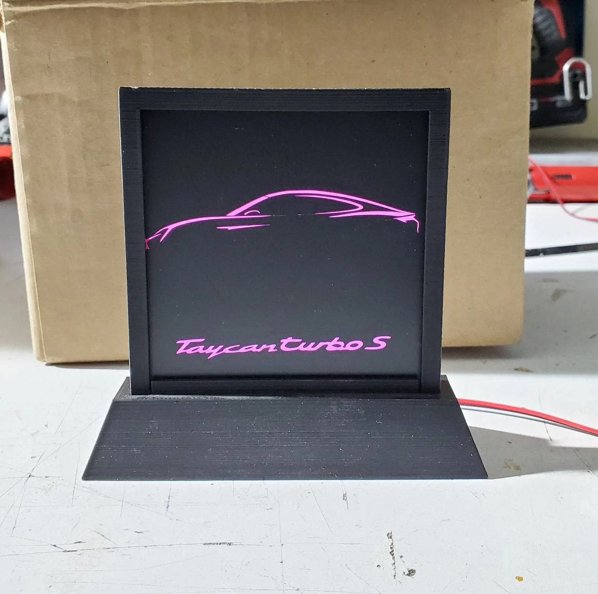 Porsche Taycan Taycan Font 1