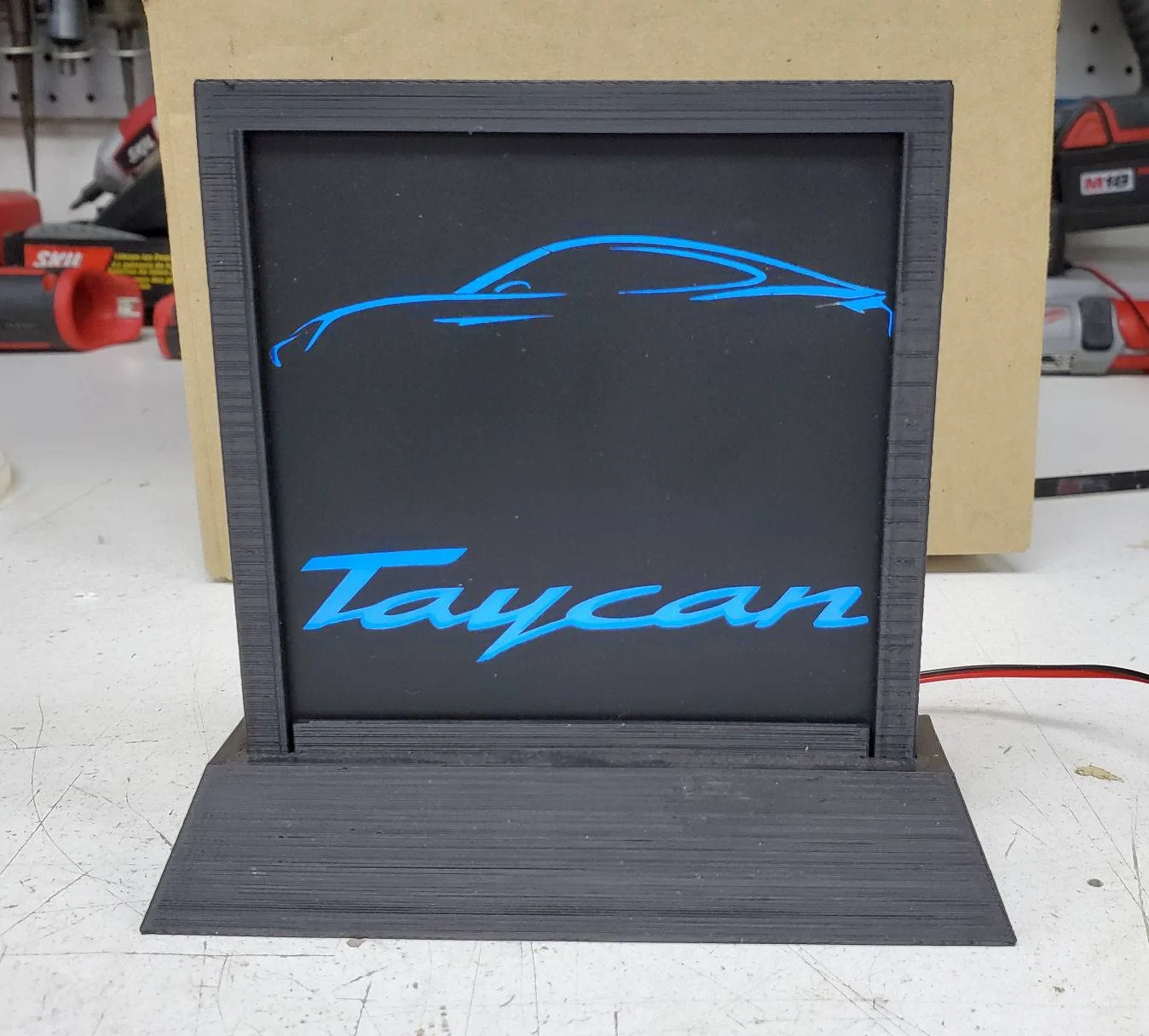Porsche Taycan Taycan Font 2