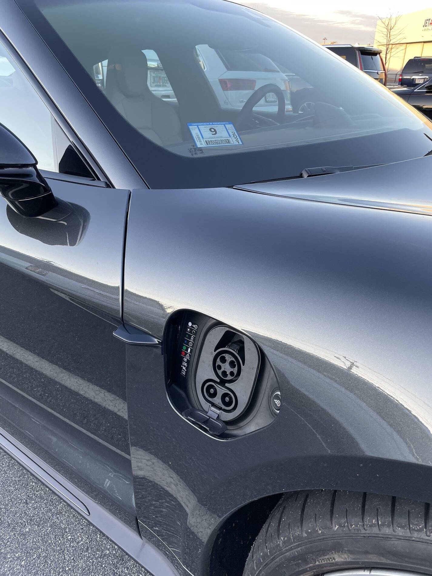 Porsche Taycan Helping a fellow Taycan Owner - Charge Port 20A7D834-399B-4FDA-AF2A-B922416C02C6