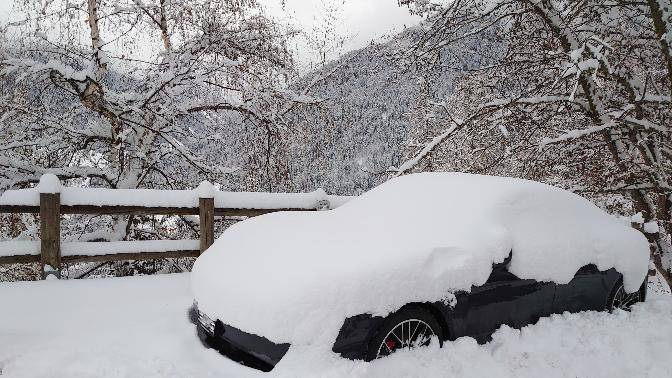 Porsche Taycan Taycan 4S+ Cold weather experiences 5179