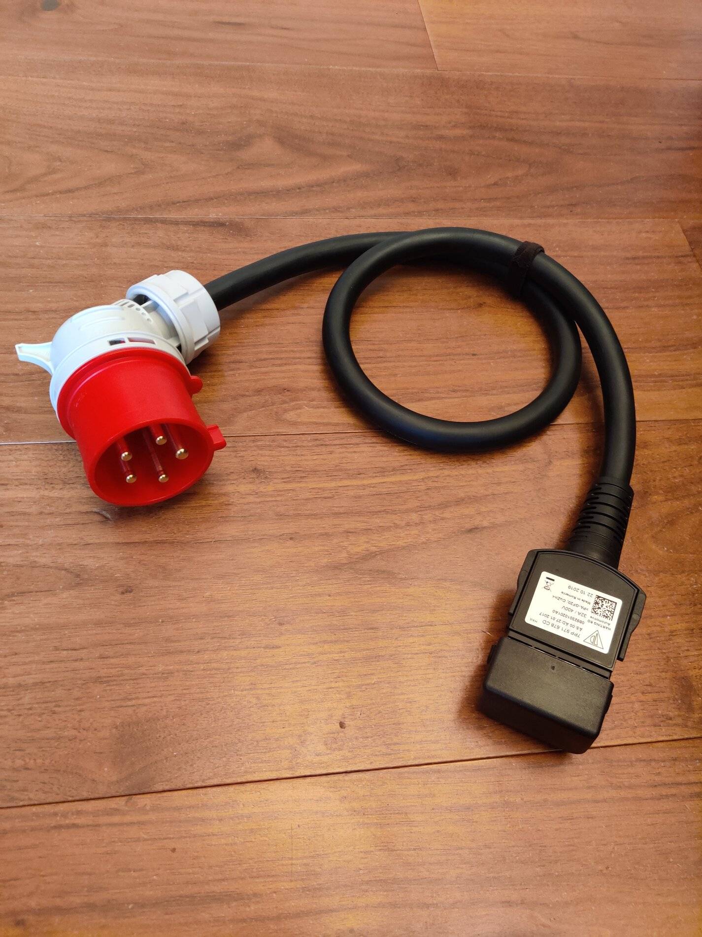 Porsche Taycan 3 Phase source cable for Porsche Mobile Charger IMG_20201210_125628