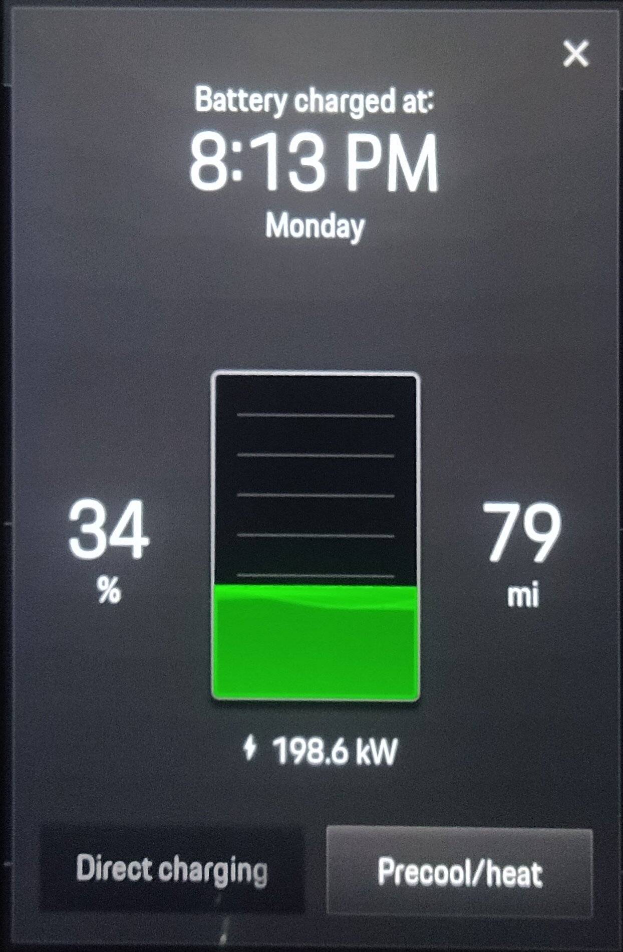 Porsche Taycan I ask and answer: Why won't my Taycan Charge as fast as I want it to? IMG_20201214_191323