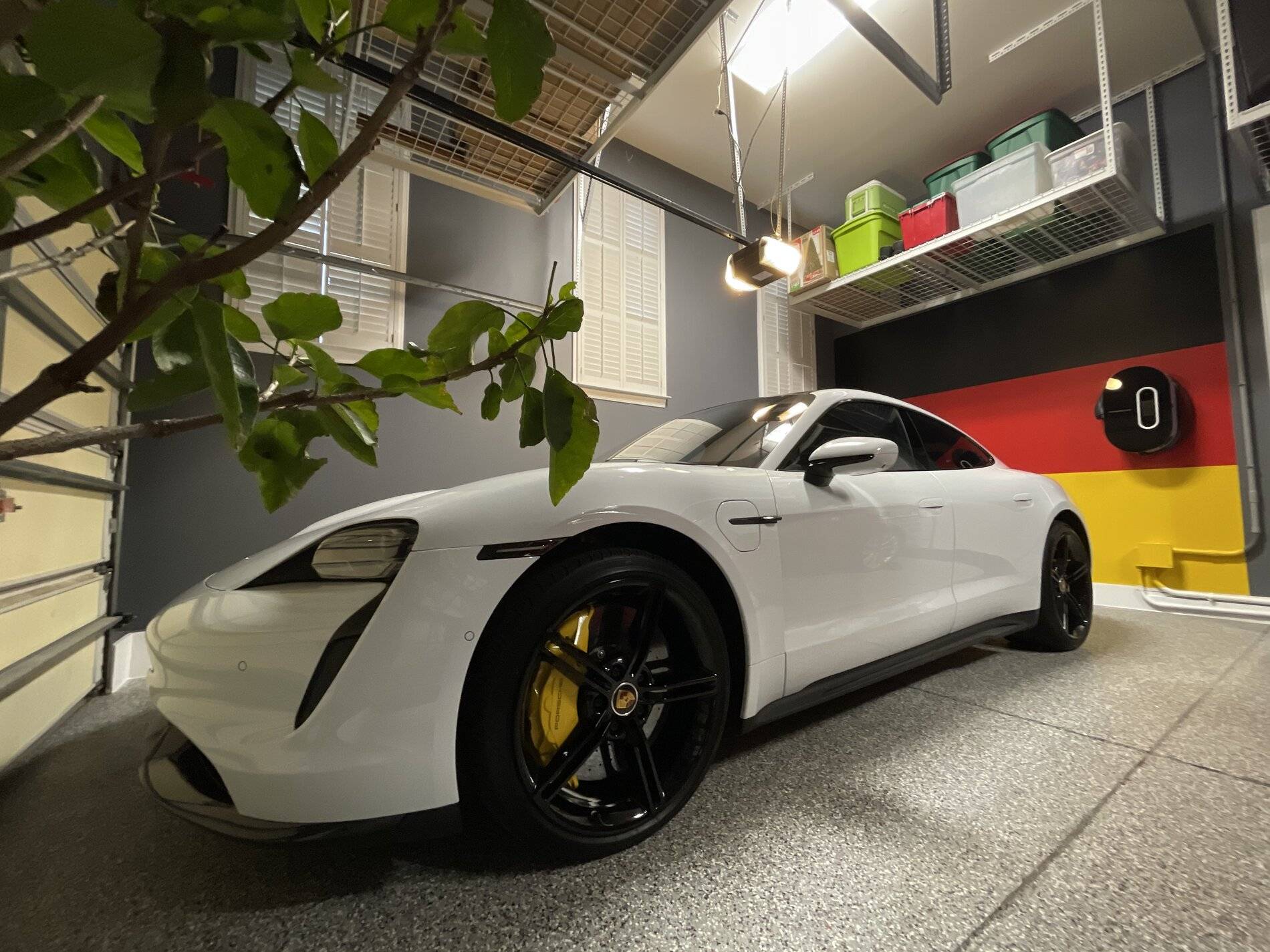 Porsche Taycan Show your home charging setup for your Taycan 1608138267313