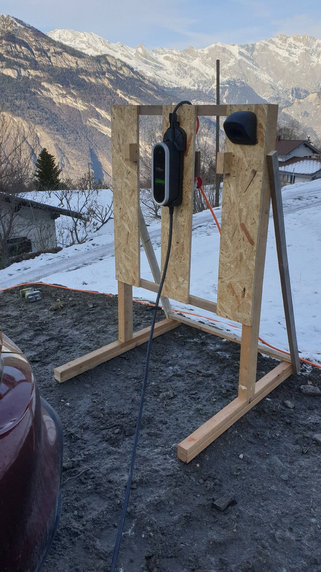 Porsche Taycan Show your home charging setup for your Taycan 20201216_141418