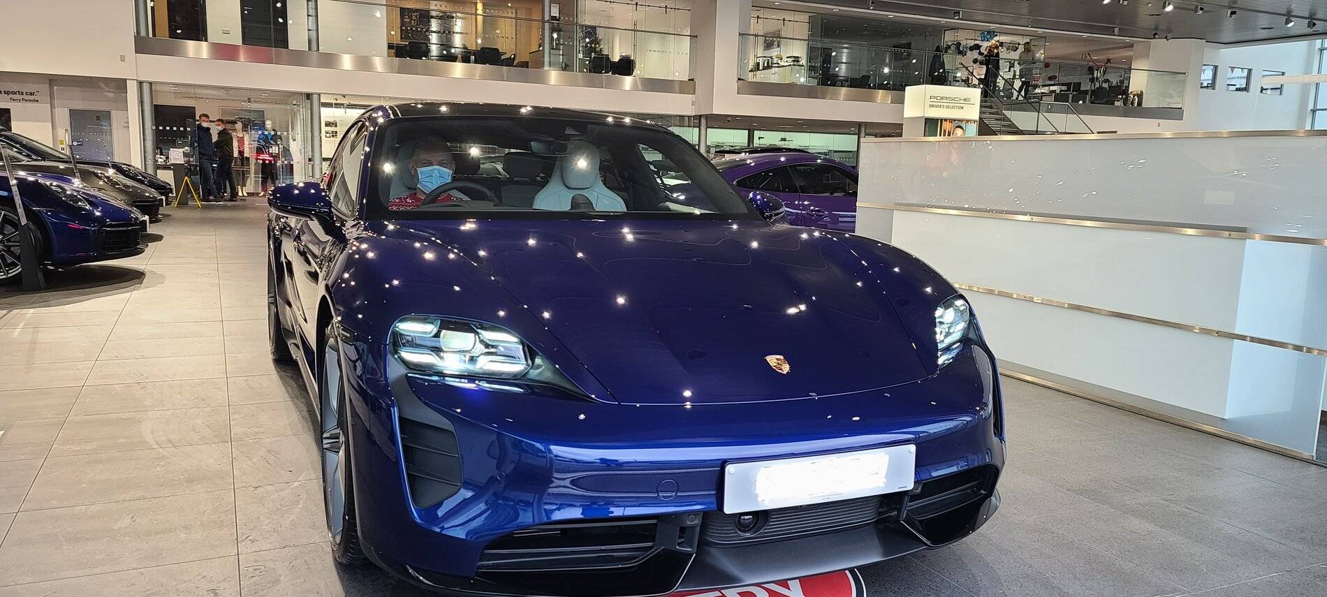 Porsche Taycan Just saying hi.. about to become a Turbo owner 20201218_142347~2