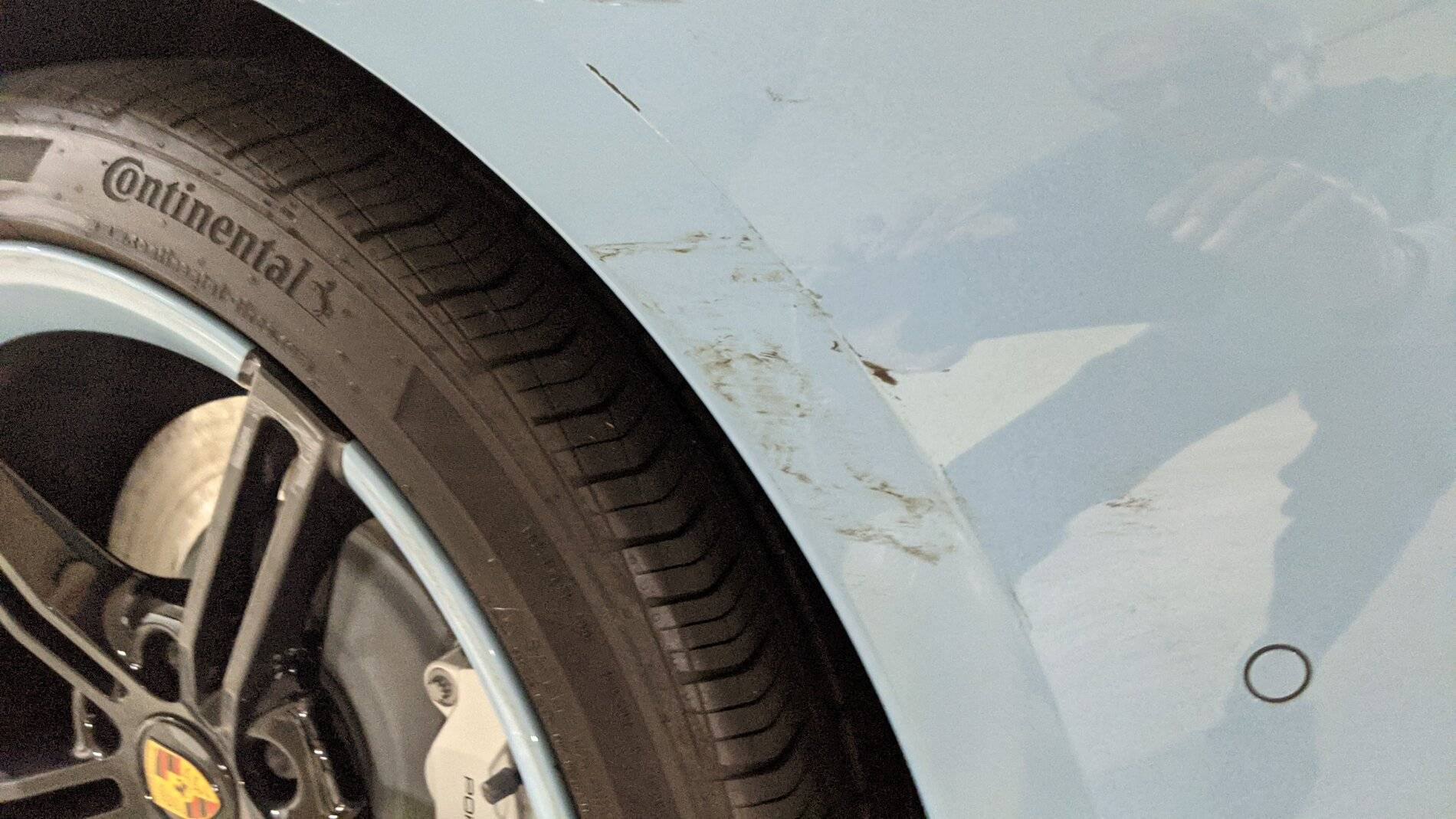 Porsche Taycan Fender Bender repair PXL_20201219_012620998