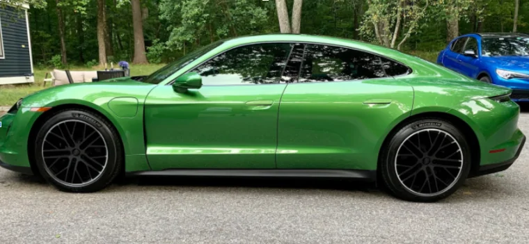 Porsche Taycan Powder Coating Wheels? 2
