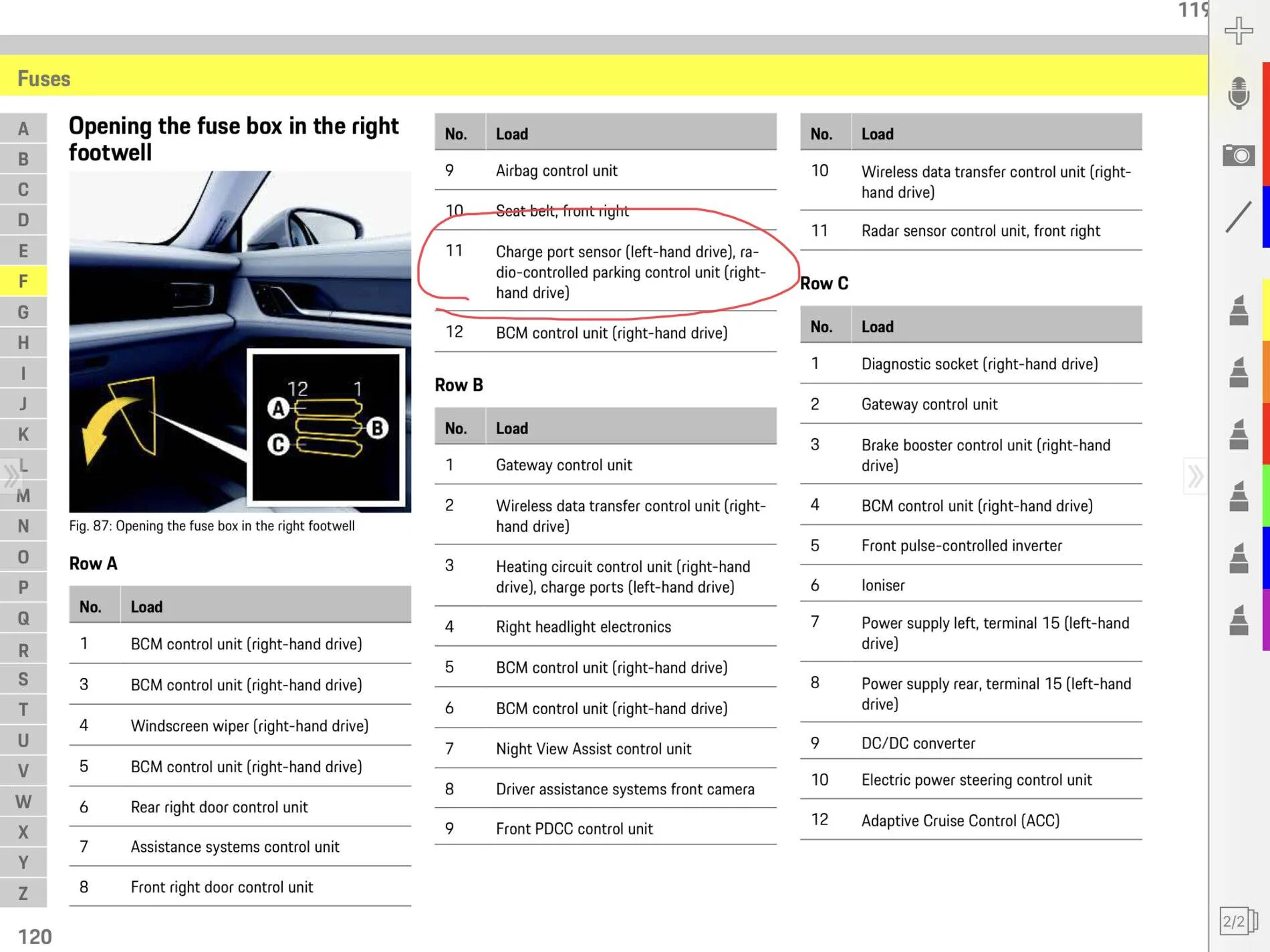 Porsche Taycan Driver's side Charging Port door won't close and Passenger side won't open. A5E9C89A-6228-43CE-BEE2-6D13B5C2D7B5