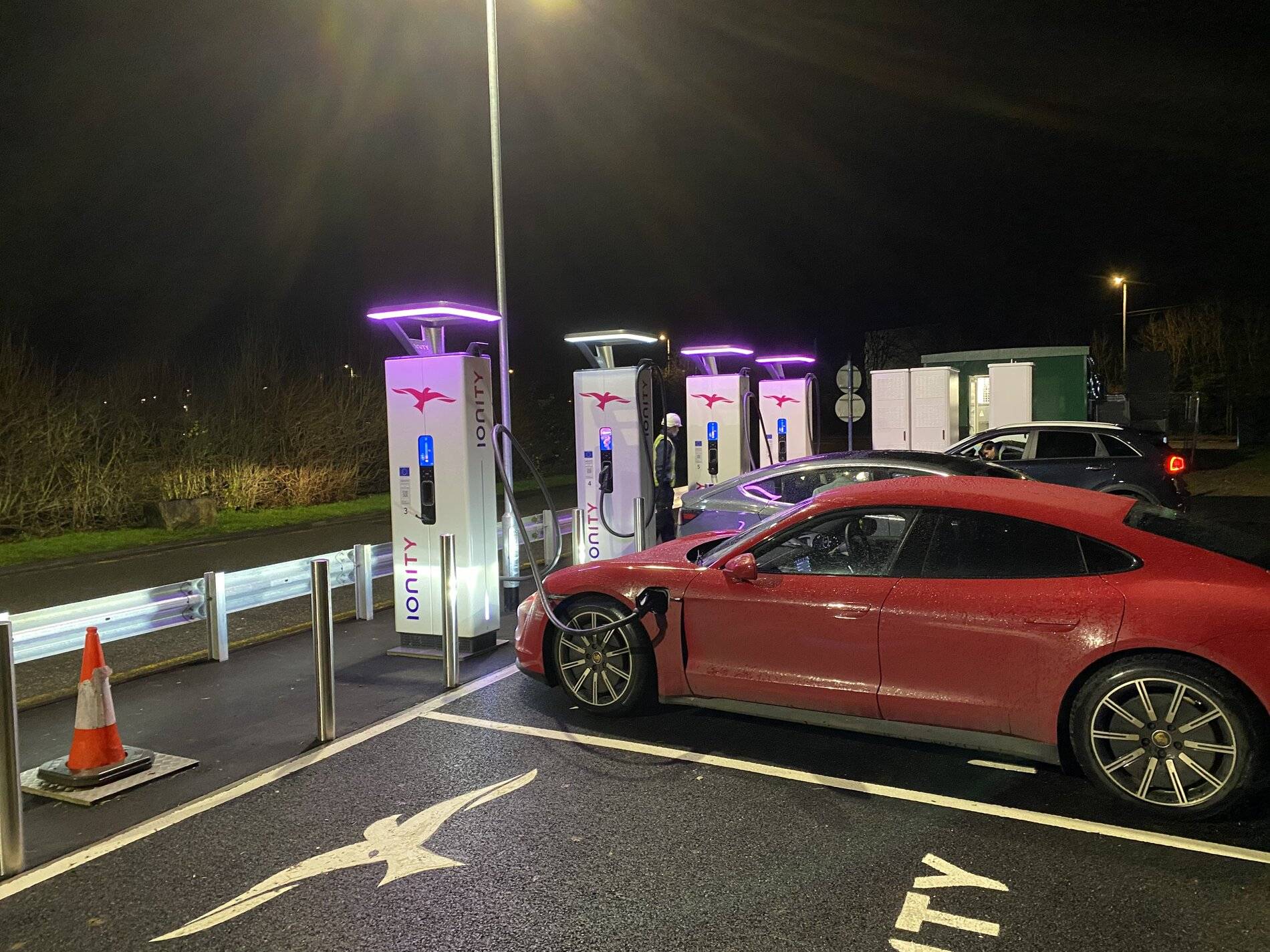 Porsche Taycan Ionity Chippenham now open 1660F6D1-B02B-435E-8332-FC54C01FC675