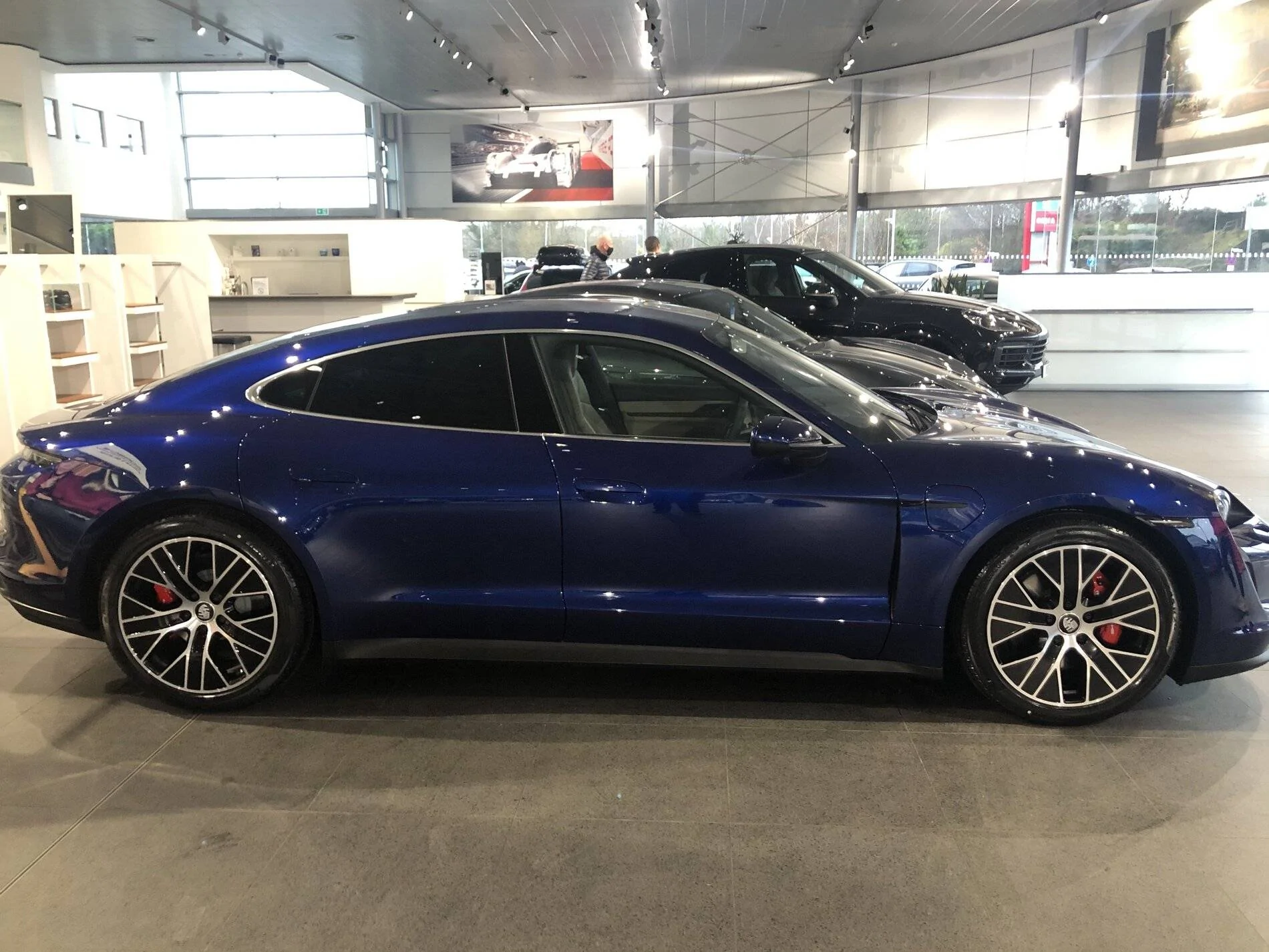 Porsche Taycan Got my 4s today... not quite perfect but what a drive! IMG_5363