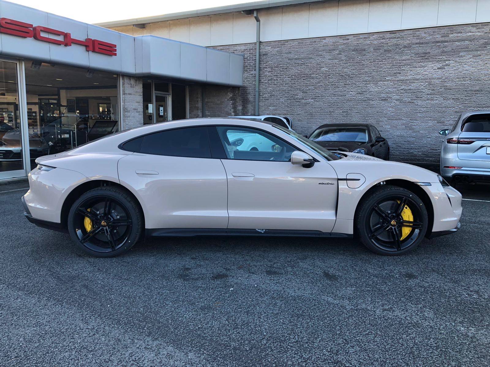 Porsche Taycan My Coffee Beige Turbo S has arrived at the dealers! B221A243-DA29-47EF-8599-E9F8E8EF8D03