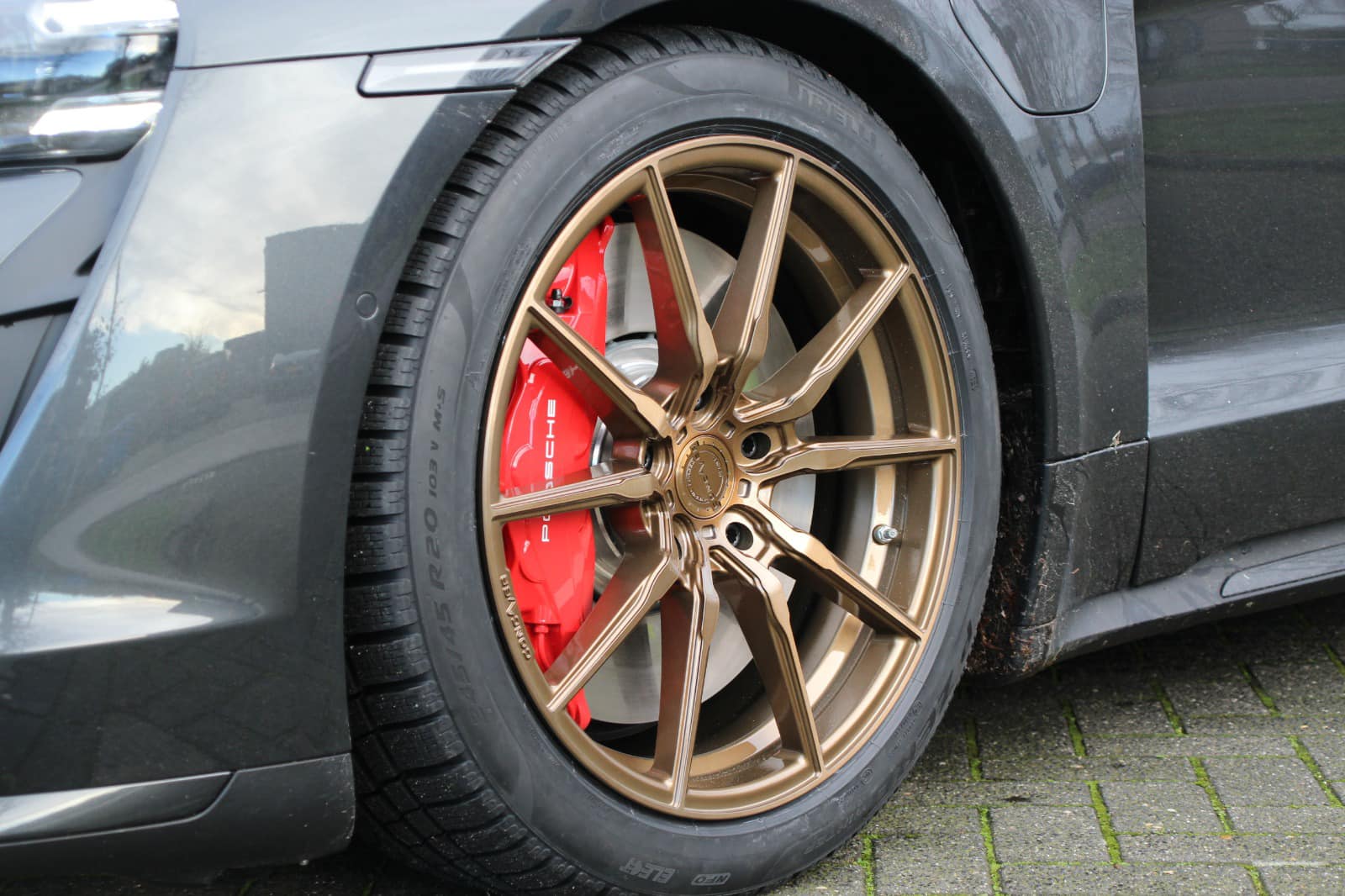 Porsche Taycan Aftermarket wheels for Taycan Taycan 20 inch Vossen aftermarket wheels 2