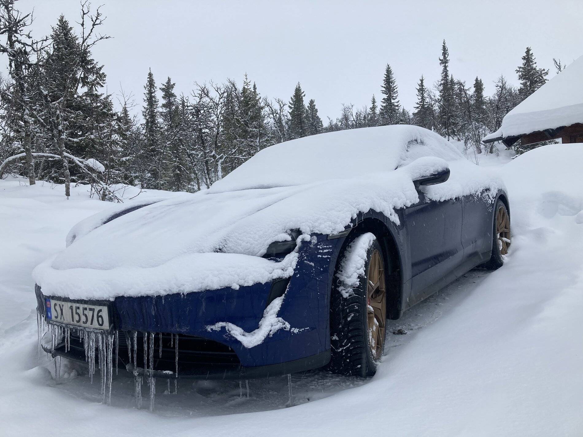 Porsche Taycan Taycan 4S+ Cold weather experiences B9B9B545-314D-4CBB-B8BE-5B17A9F670C8