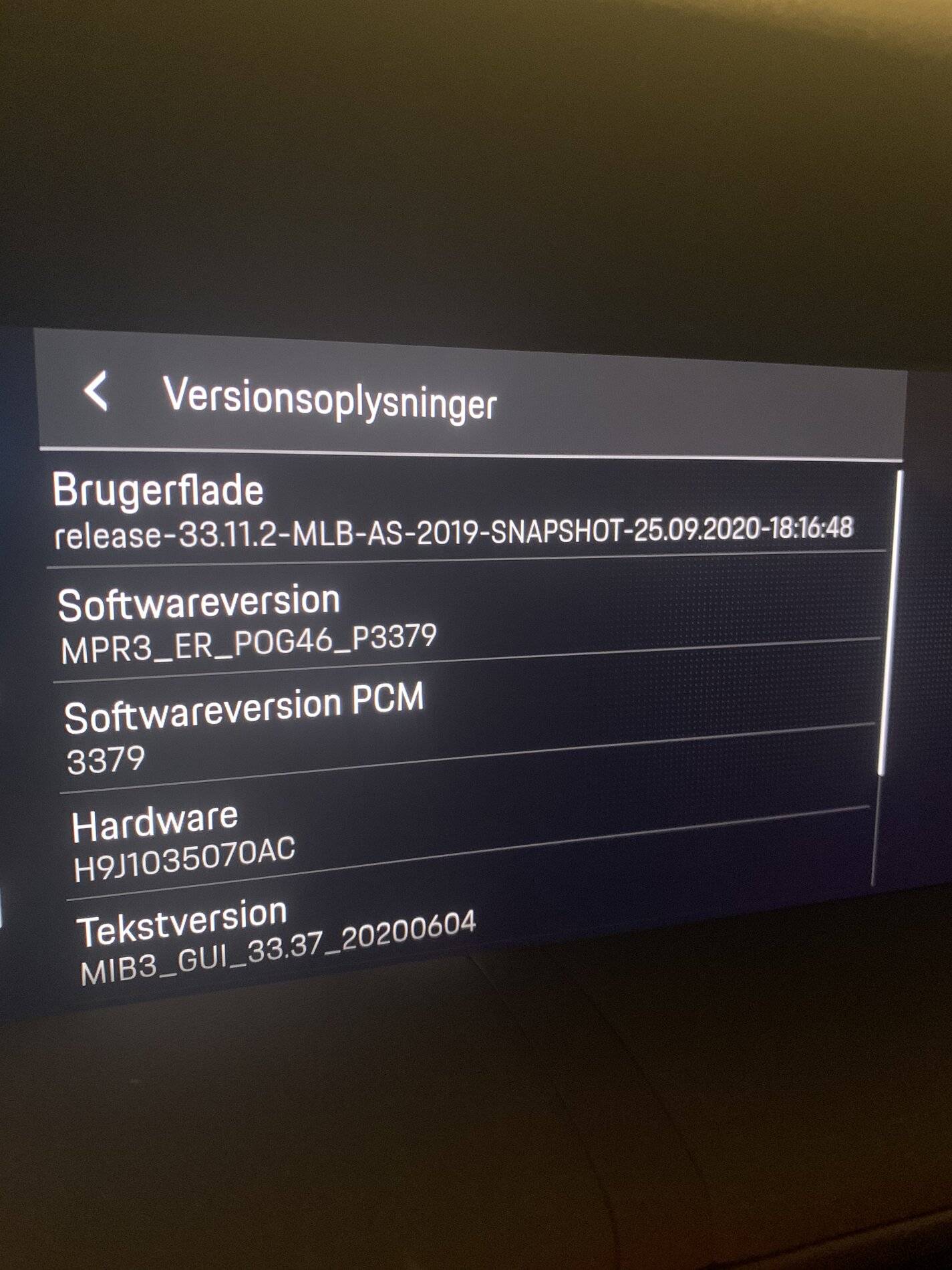 Porsche Taycan New car firmware? 9AD630B8-33B0-464F-AB91-ECE0E940E31F