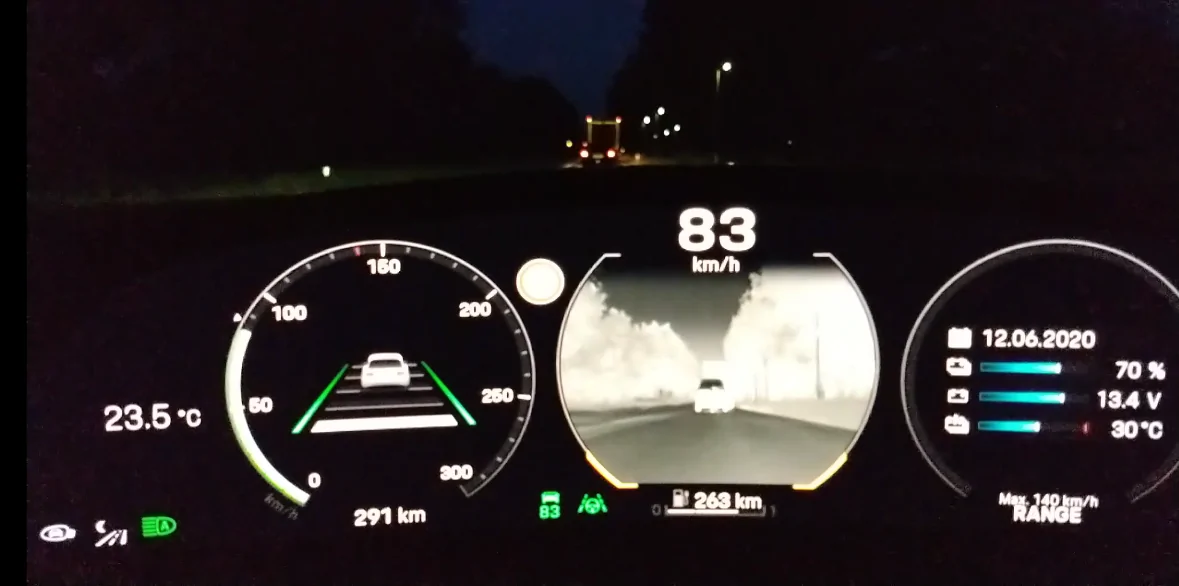 Porsche Taycan Whats your favourite dash layout ? Screenshot_20201231-220531