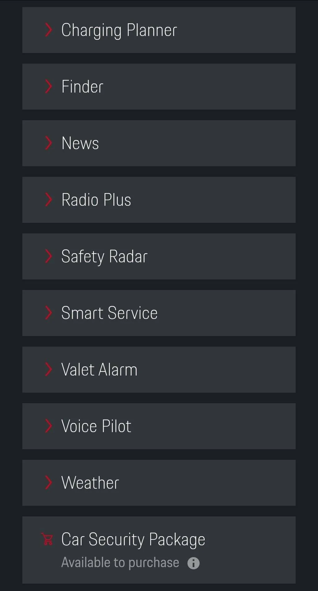 Porsche Taycan Navi favorites change name Screenshot_20210103-161717_Samsung Internet