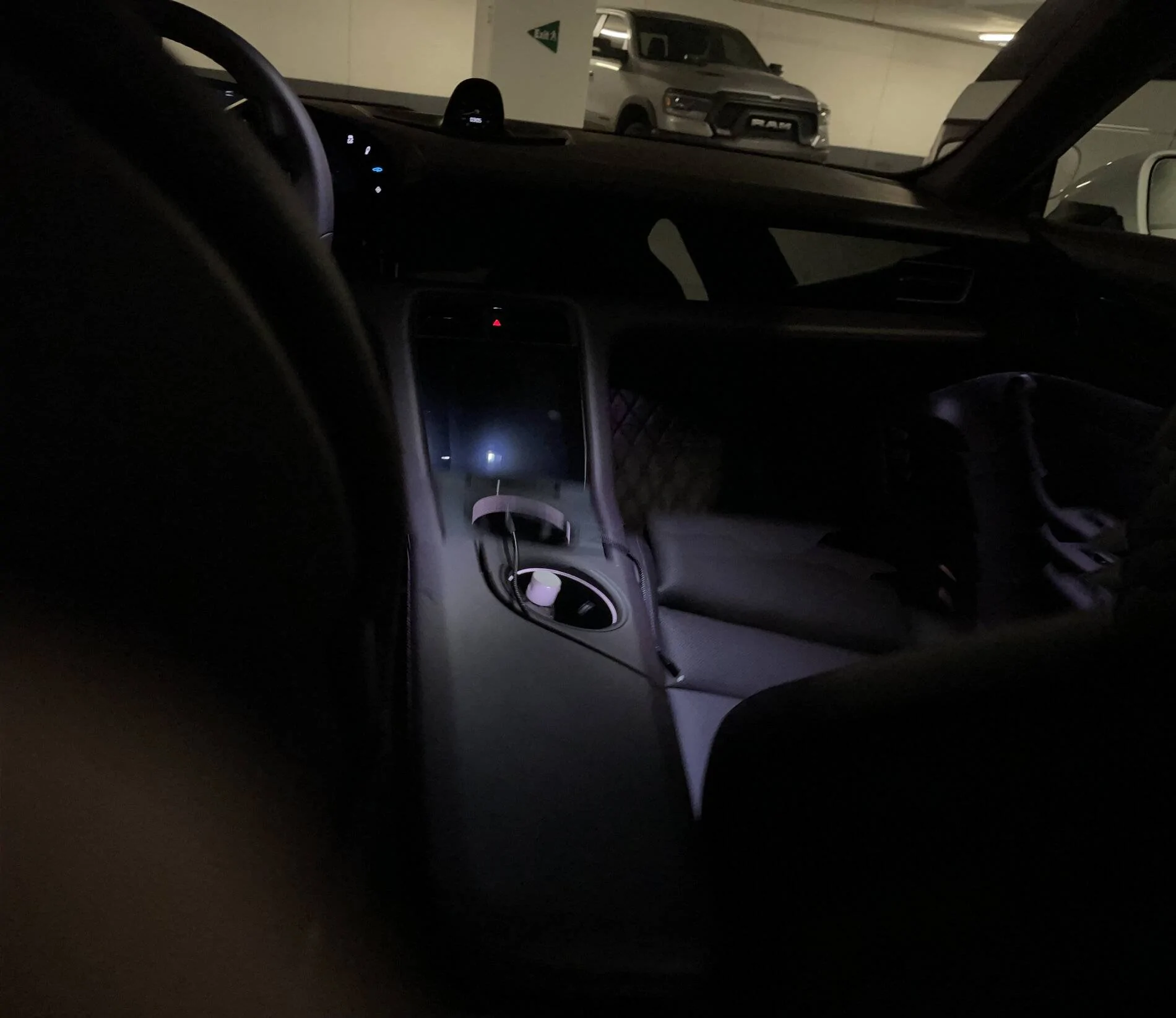 Porsche Taycan Blackberry interior... IMG_1752