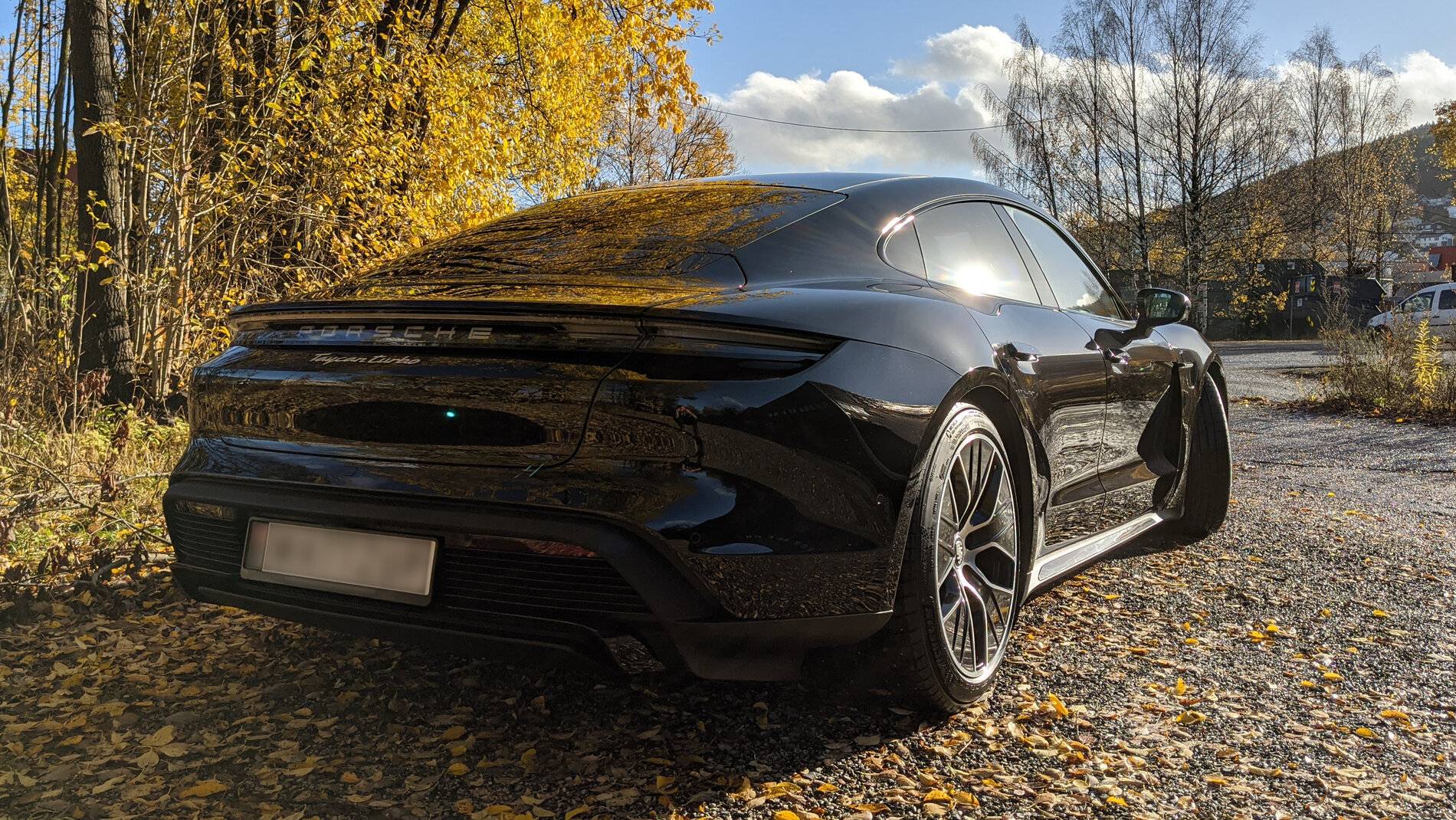 Porsche Taycan tinting red reflectors on rear bumper? PXL_20201028_104014629