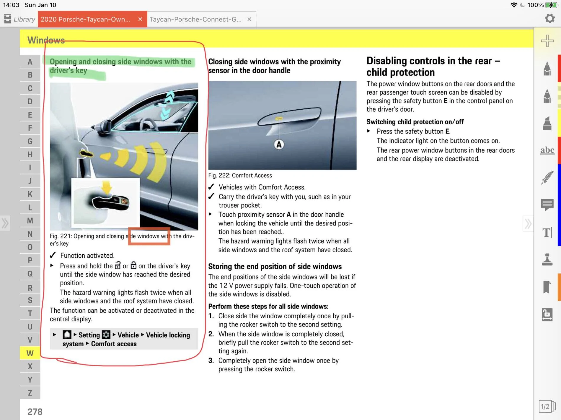 Porsche Taycan Passenger window won't close issue... 9BE85F93-2394-4A3F-99A5-3304A2990AAC