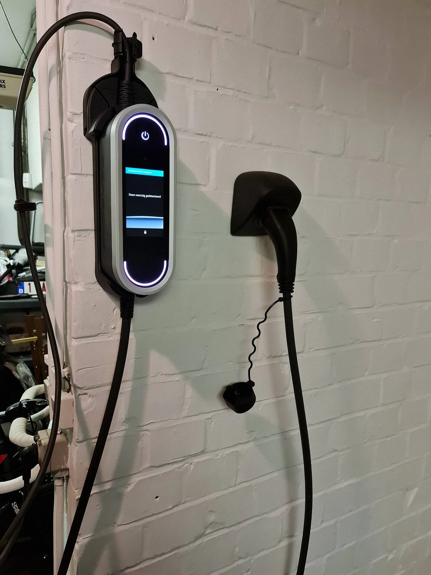 Porsche Taycan Show your home charging setup for your Taycan 20210111_165546
