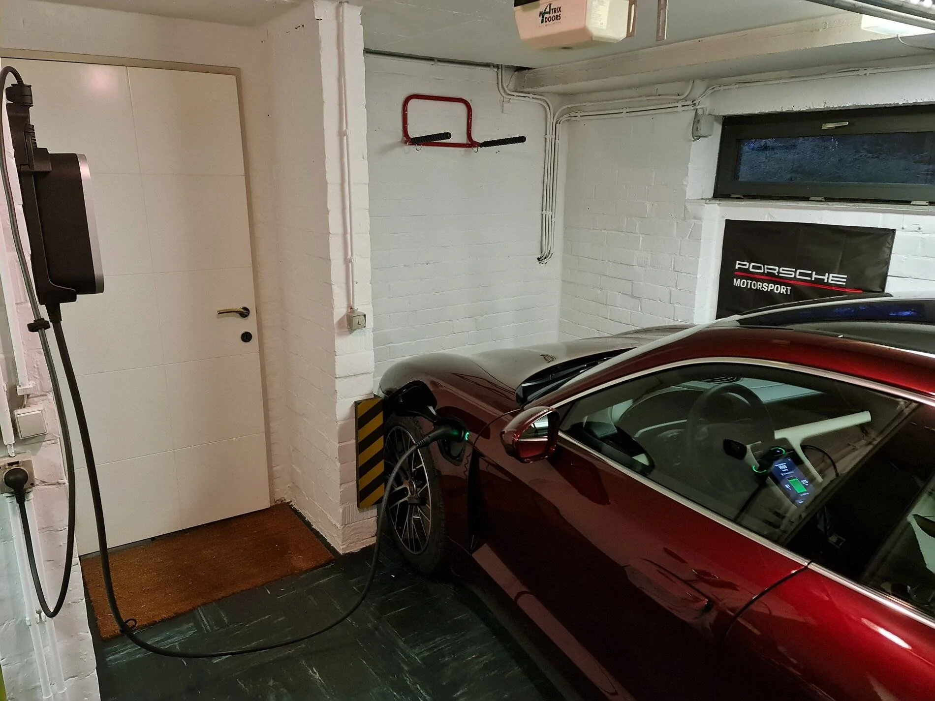 Porsche Taycan Show your home charging setup for your Taycan 20210111_170956