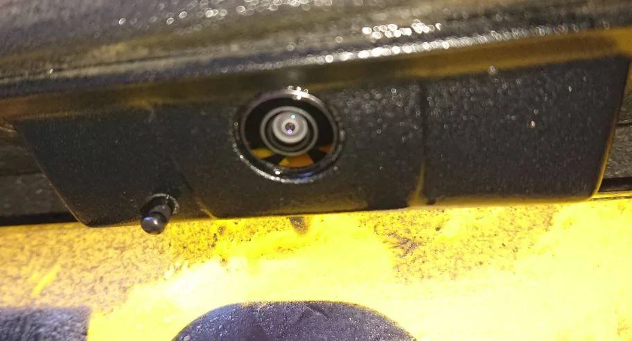 Porsche Taycan Reverse camera washer – is it adjustable? Captur