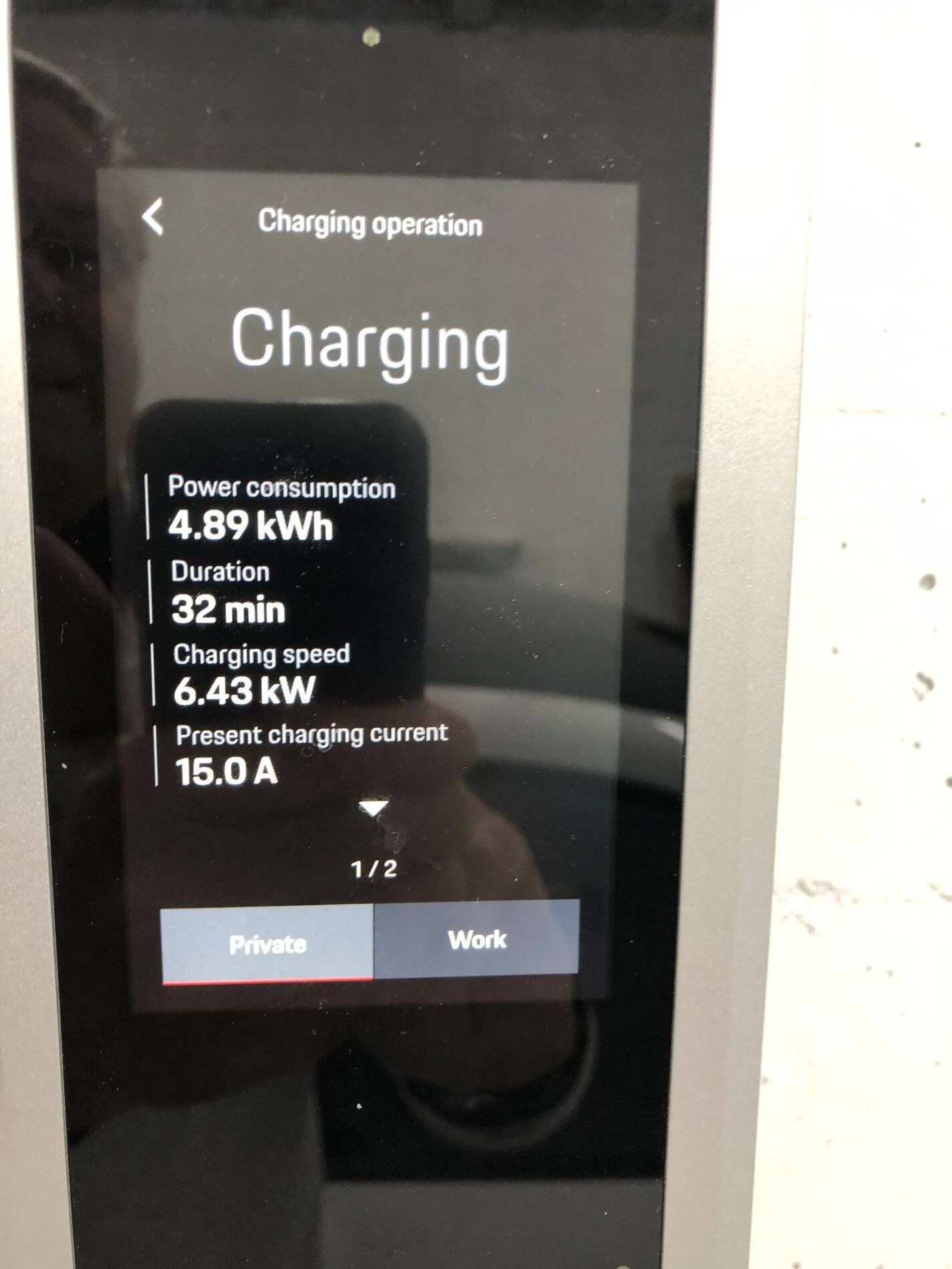 Porsche Taycan Simple way to measure useable battery capacity? ACD074DA-E543-46BA-9195-3C1315B07C8C