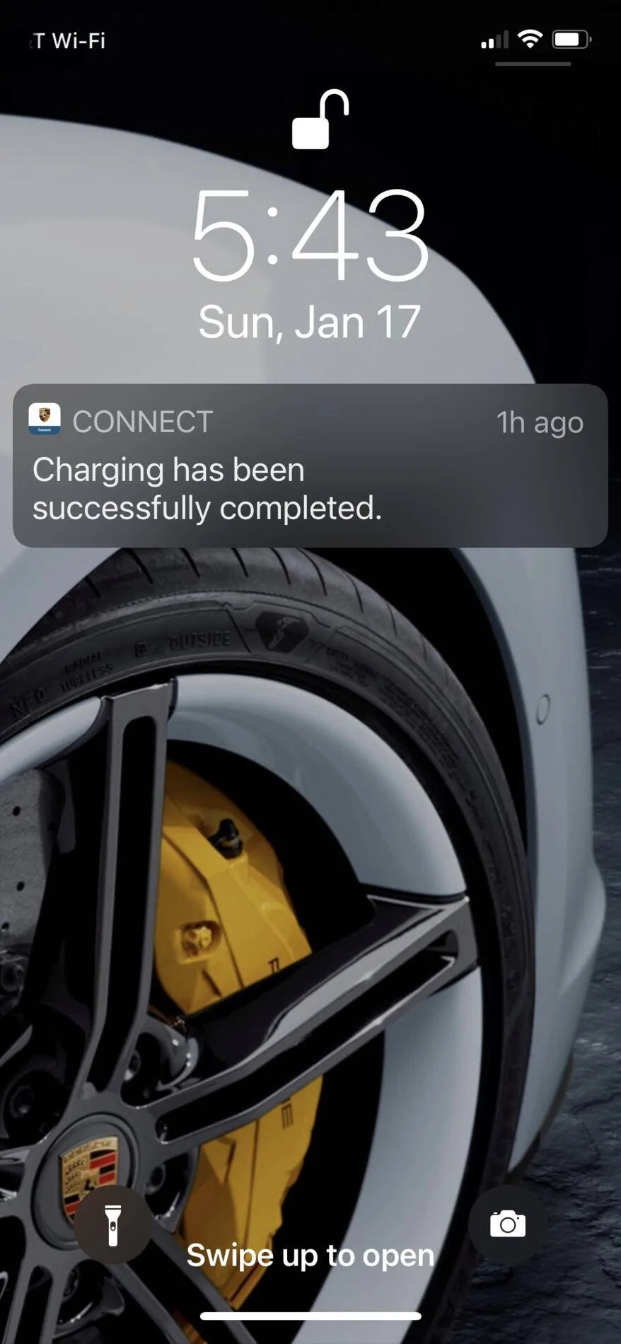 Porsche Taycan Weird Porsche Connect Notifications 1610930154474