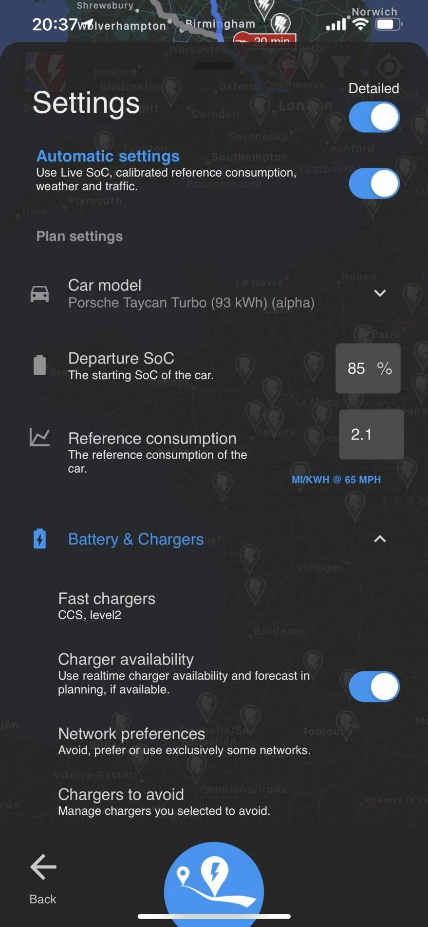 Porsche Taycan UK Charging Advice 5235DC98-159A-44A9-BC7E-064AD455D94E