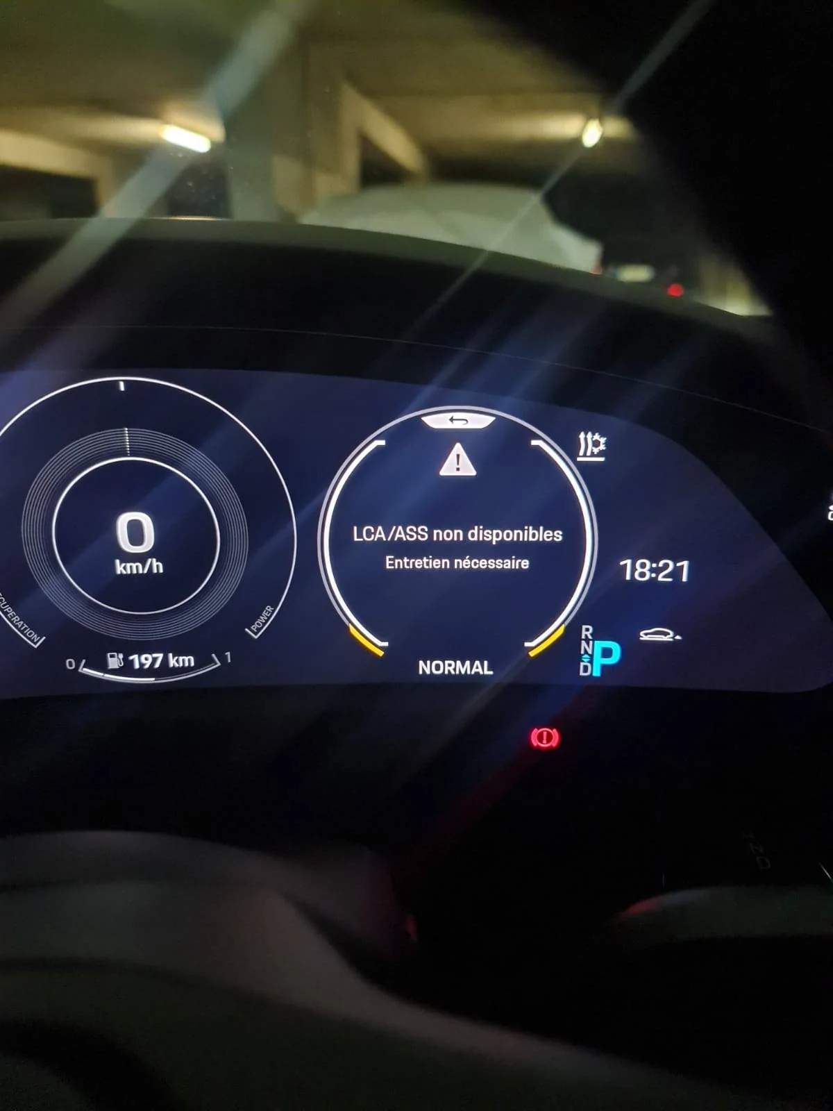 Porsche Taycan LCA not working - service required IMG-20210118-WA0002
