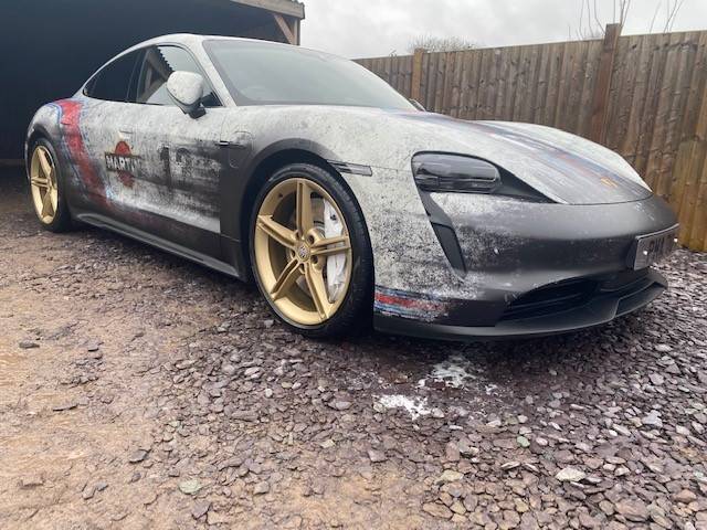 Porsche Taycan I did a thing. Dirty martini. ? kmryjetndhhn