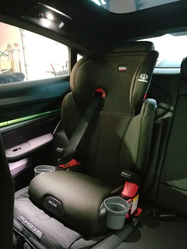 Porsche Taycan Car Seats for 8 year old and 6 year old 20210130_074820_resized
