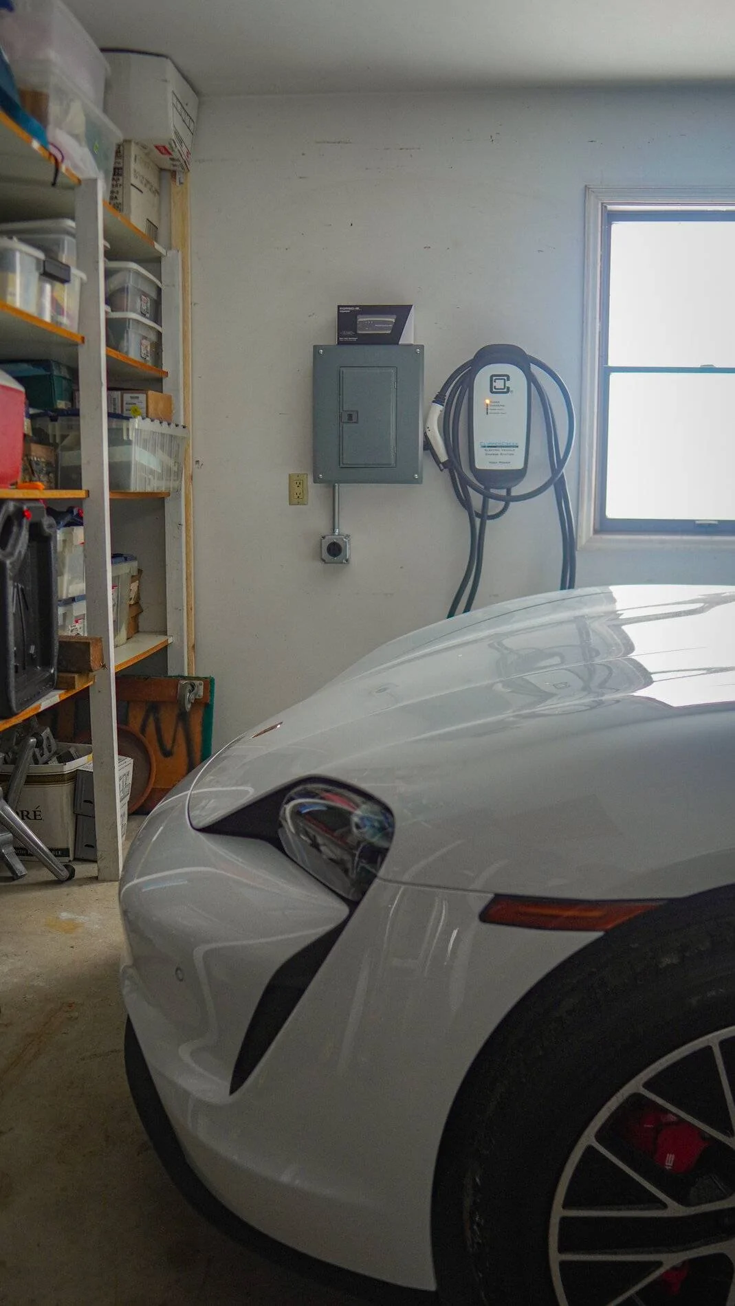 Porsche Taycan Show your home charging setup for your Taycan 2021-02-12 08.58.16