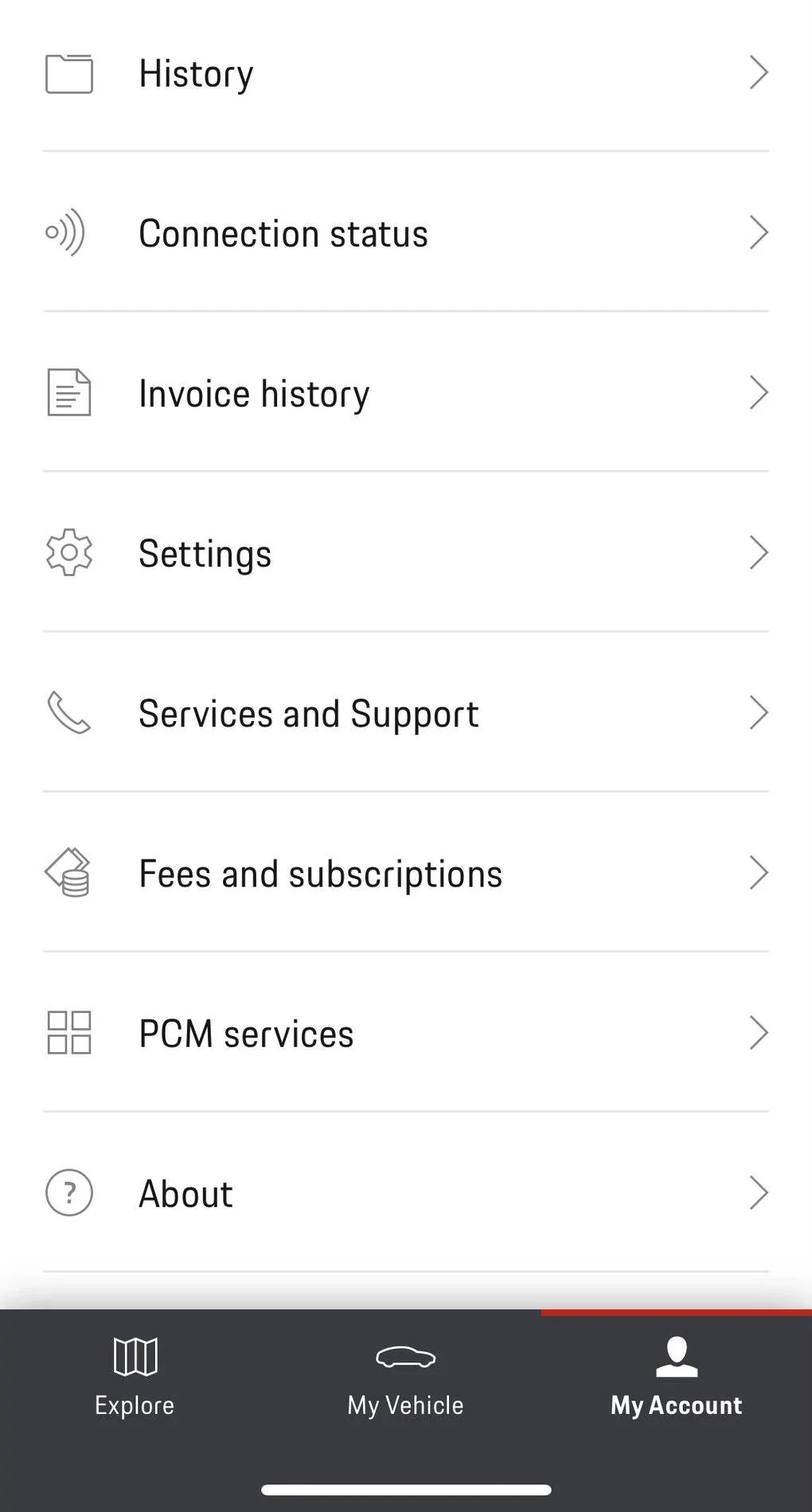 Porsche Taycan Connect App Settings indicates Wi-Fi connectivity? 7B6AE621-4DA1-45C4-BB57-4961880D24F2