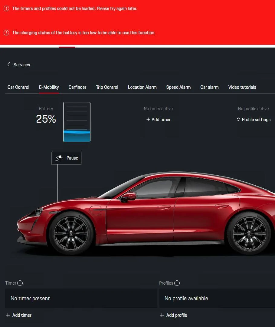 Porsche Taycan Porsche admits “connect” broken 1613436479790