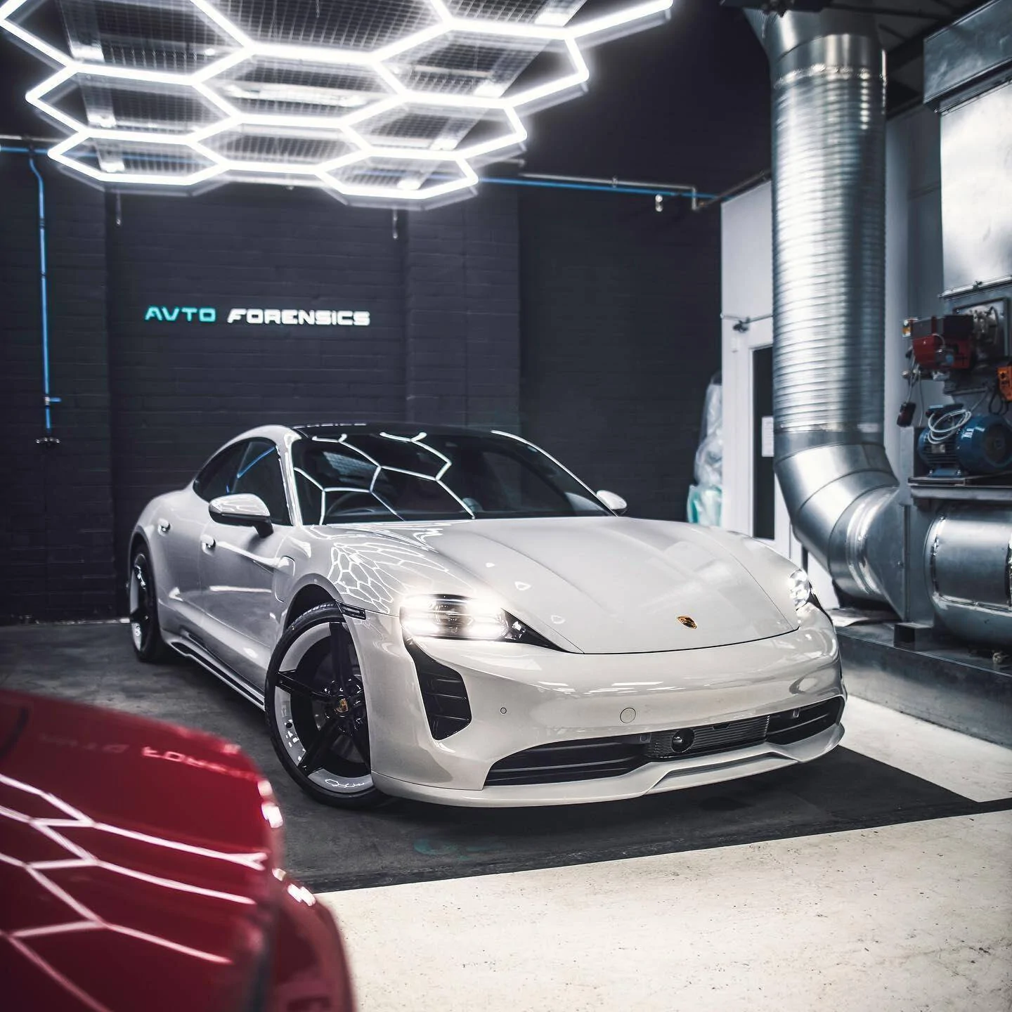 Porsche Taycan Possible to paint lower front bumper section to look like Turbo? 1613744939512