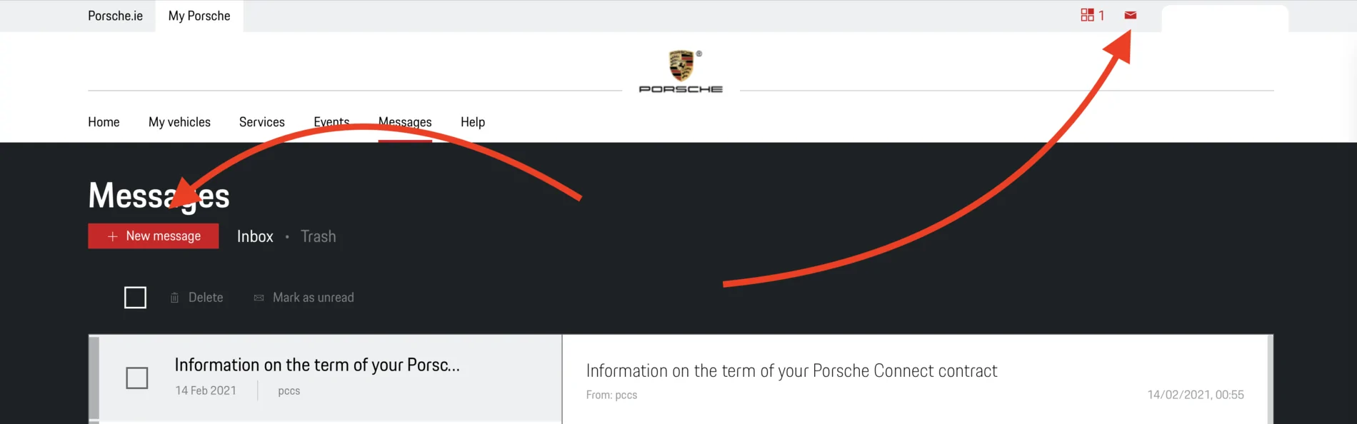 Porsche Taycan UK - Data package option missing Screenshot 2021-02-21 at 14.18.59